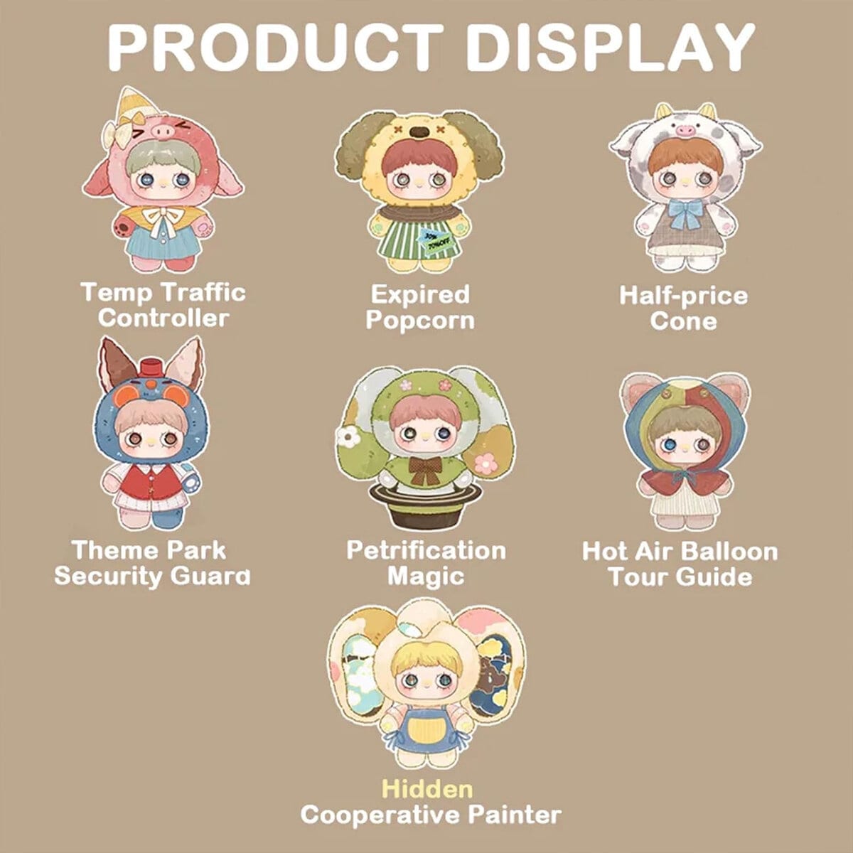 Maymei 400% Forgotten Funfair Plush Series Blind Box