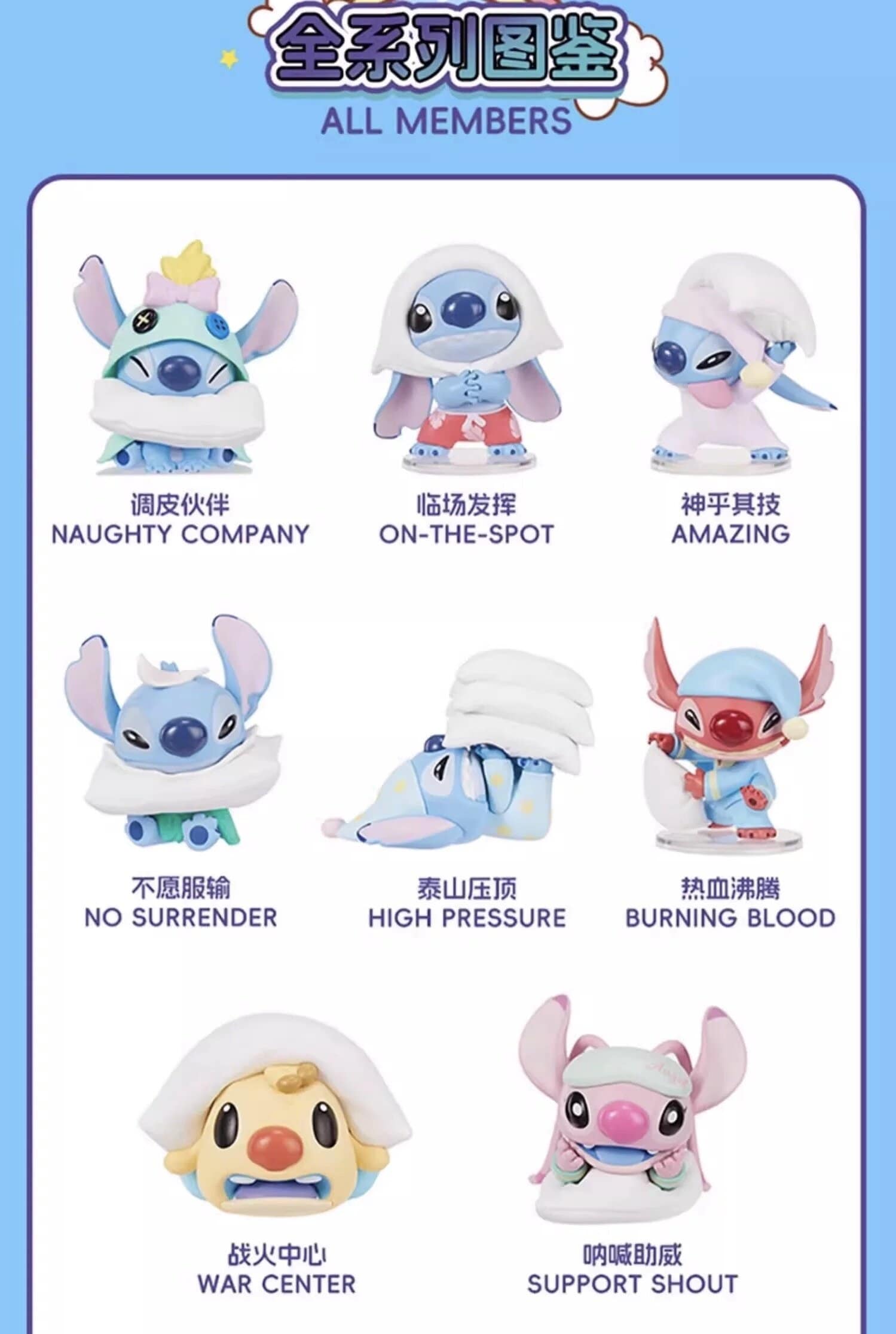 Blind Box - Stitch Pillow Fight Series