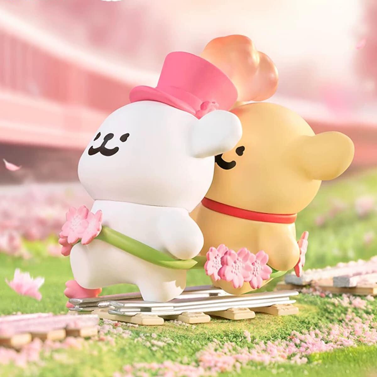 Funism Maltese Puppy Sakura Series Blind Box