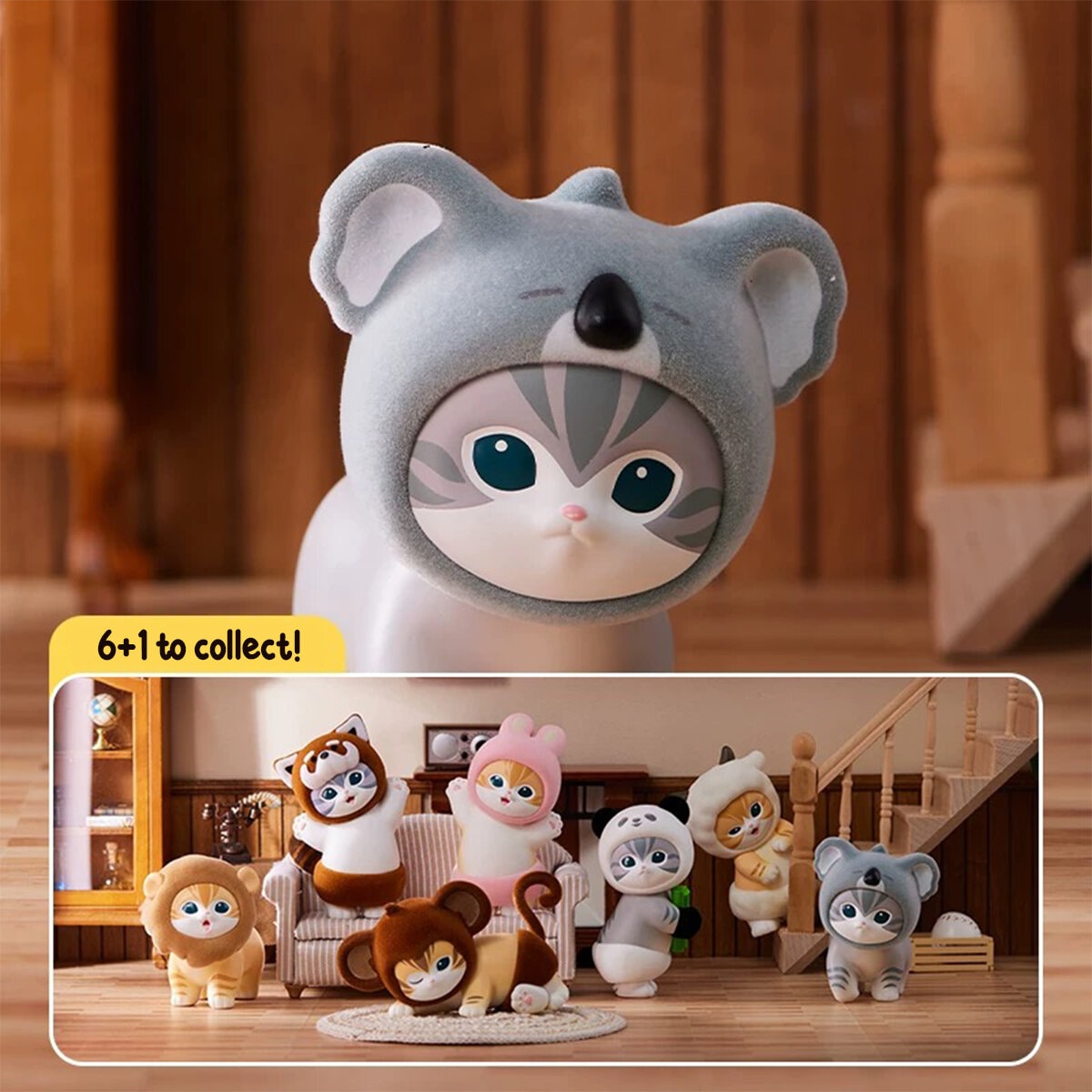 Miniso Mofusand Fluffy Party Series Blind Box