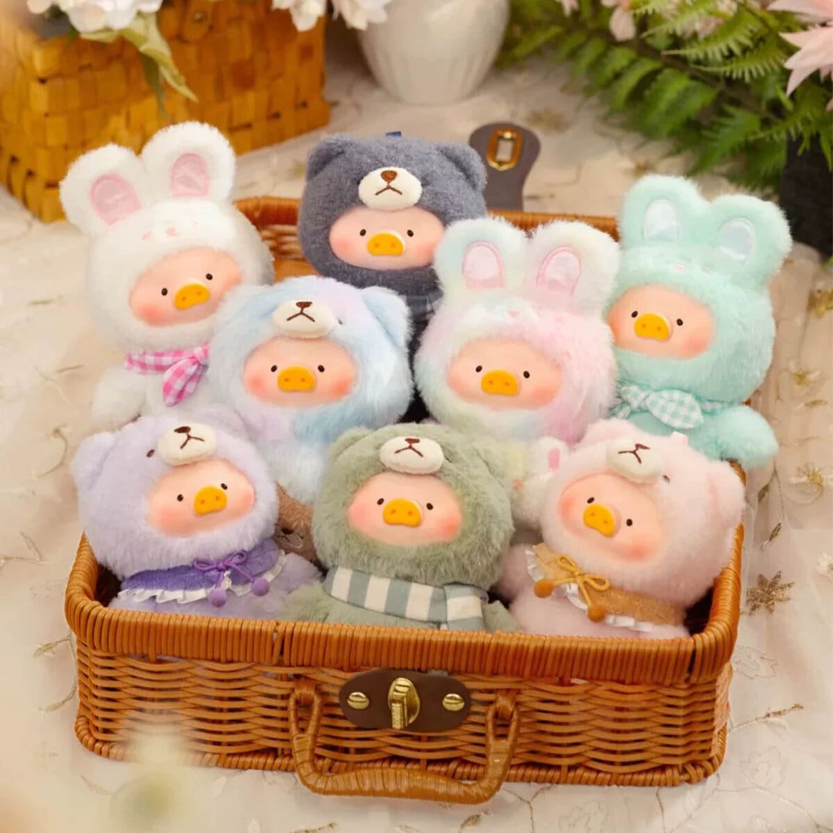 LuLu The Piggy Joyful Time Plush Pendant Blind Box