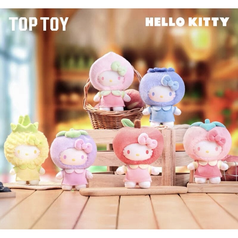 TOP TOY x Hello Kitty Fruity Paradise Plush Blind Box
