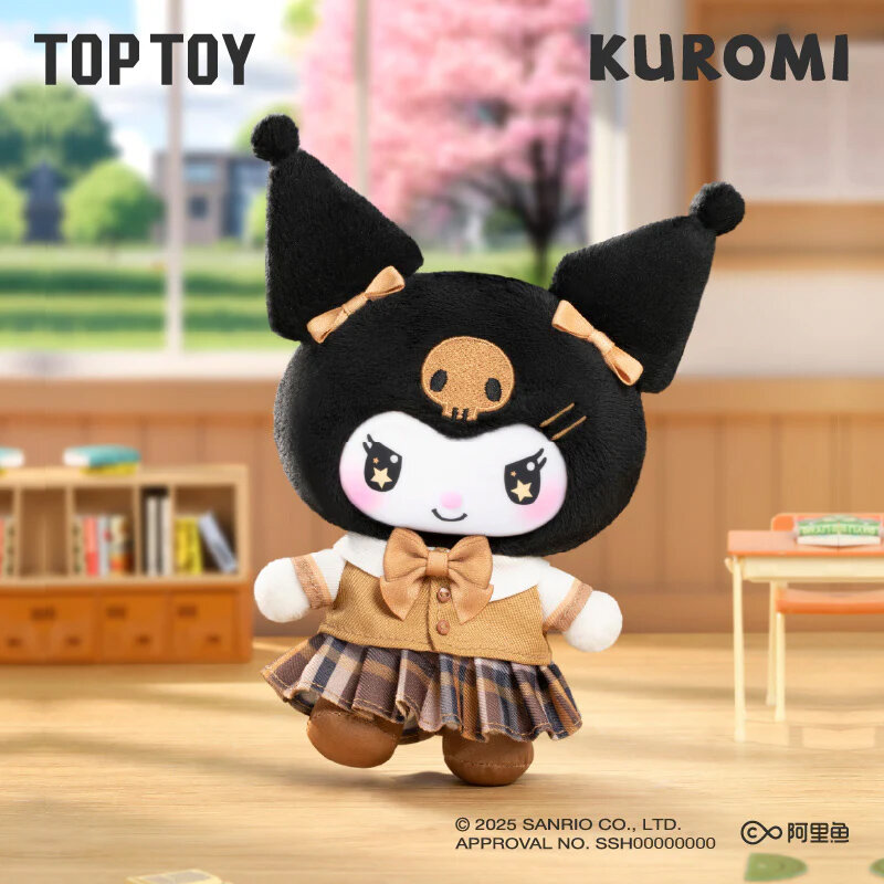 TOP TOY x Kuromi School Life Plush Series Blind Box