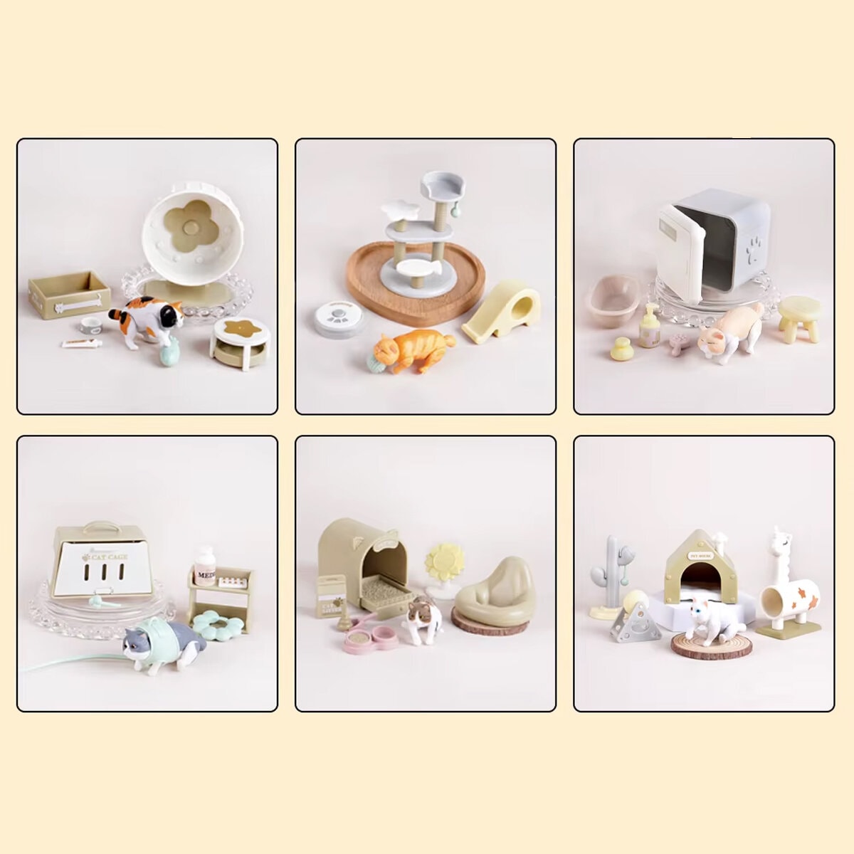 Lovable Pet Cat Houses Blind Box