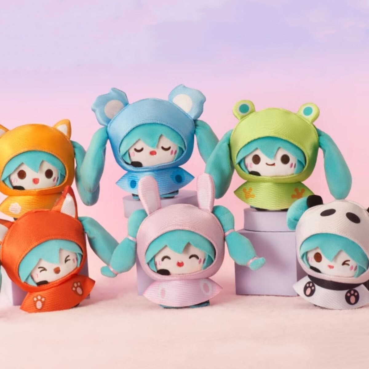 Hatsune Miku Rainy Days Series Plush Pendant Blind Box