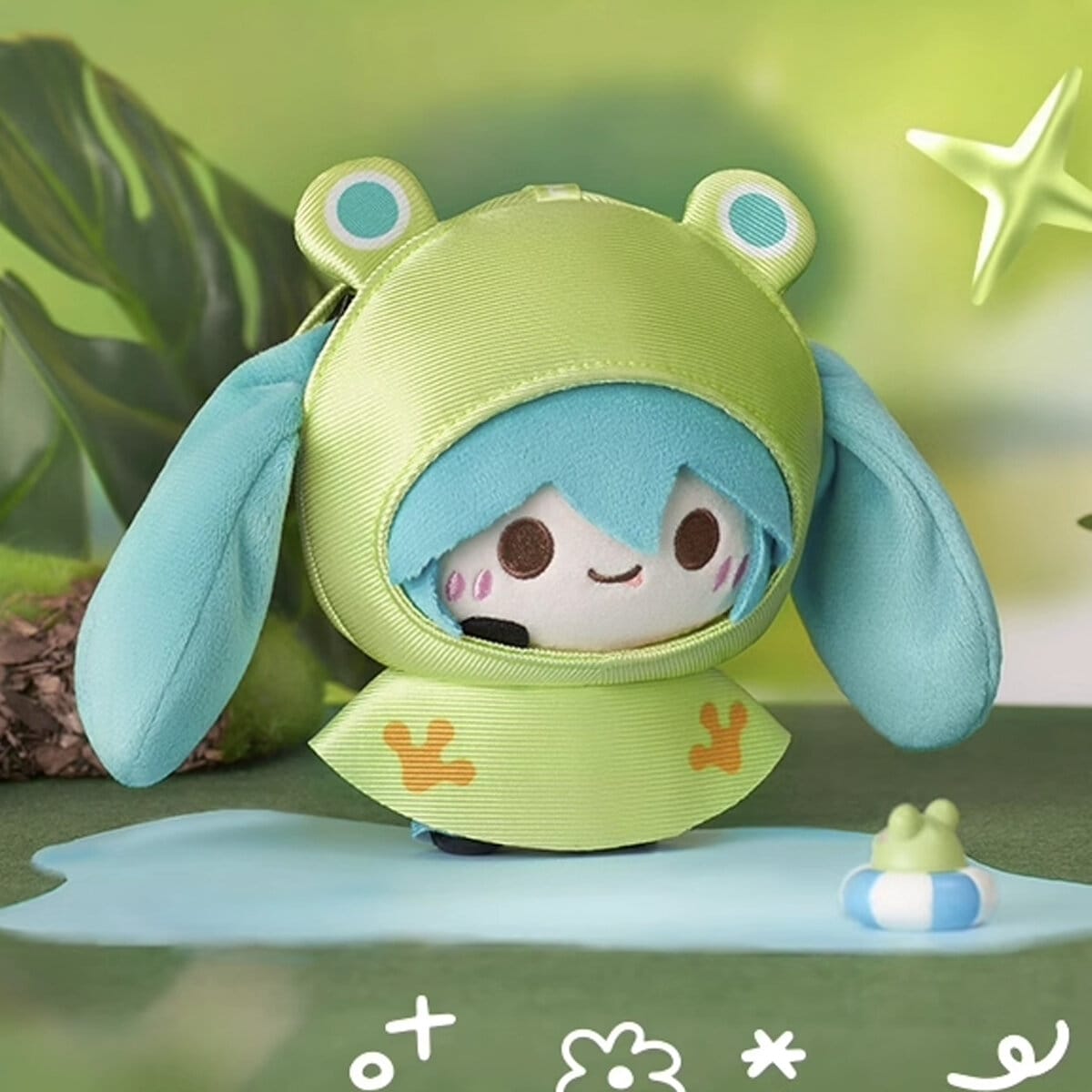 Hatsune Miku Rainy Days Series Plush Pendant Blind Box