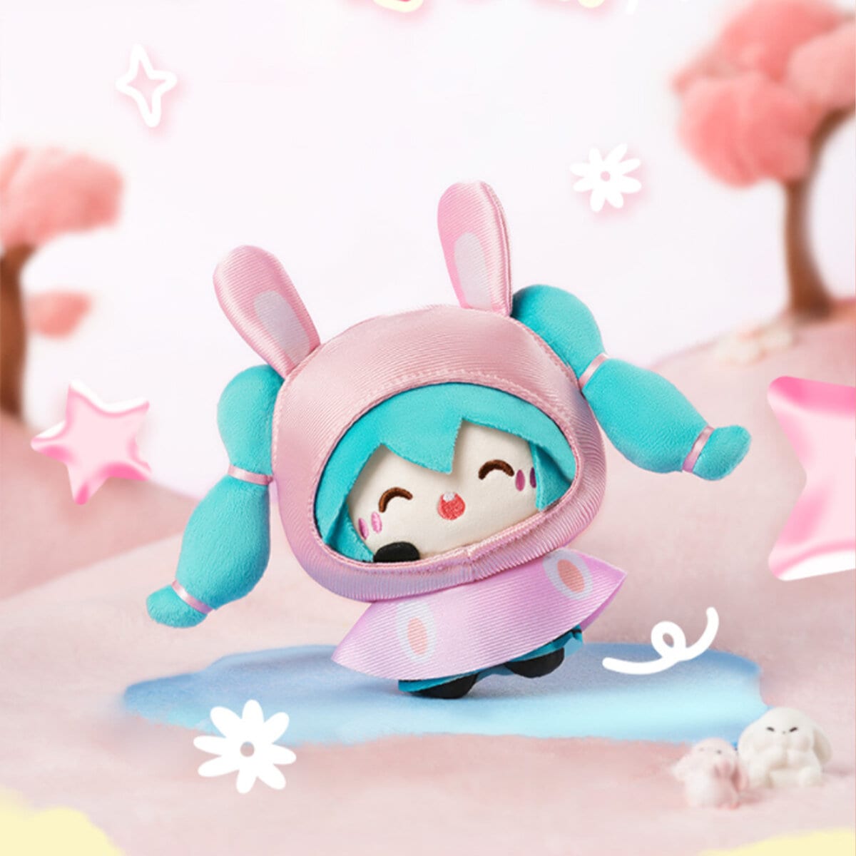 Hatsune Miku Rainy Days Series Plush Pendant Blind Box