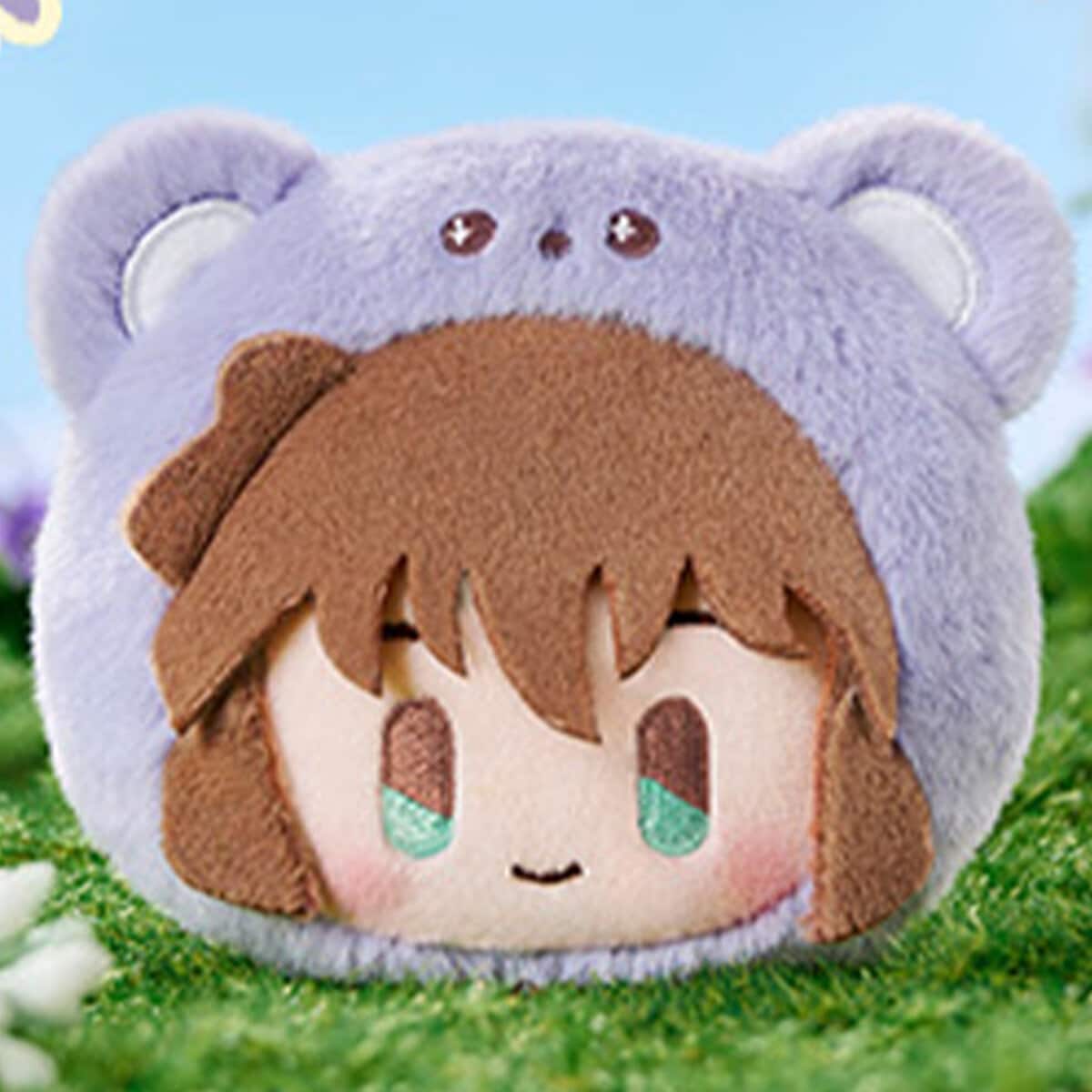 Detective Conan Plush Face Keychain Blind Box