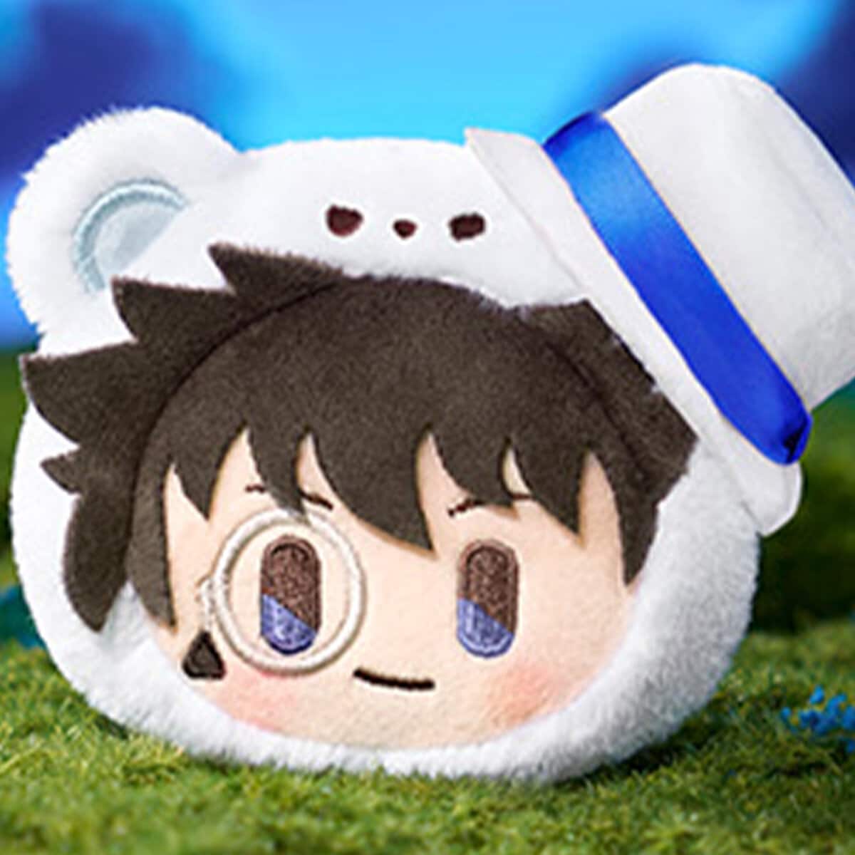 Detective Conan Plush Face Keychain Blind Box