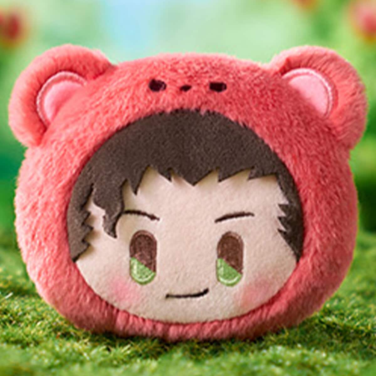 Detective Conan Plush Face Keychain Blind Box