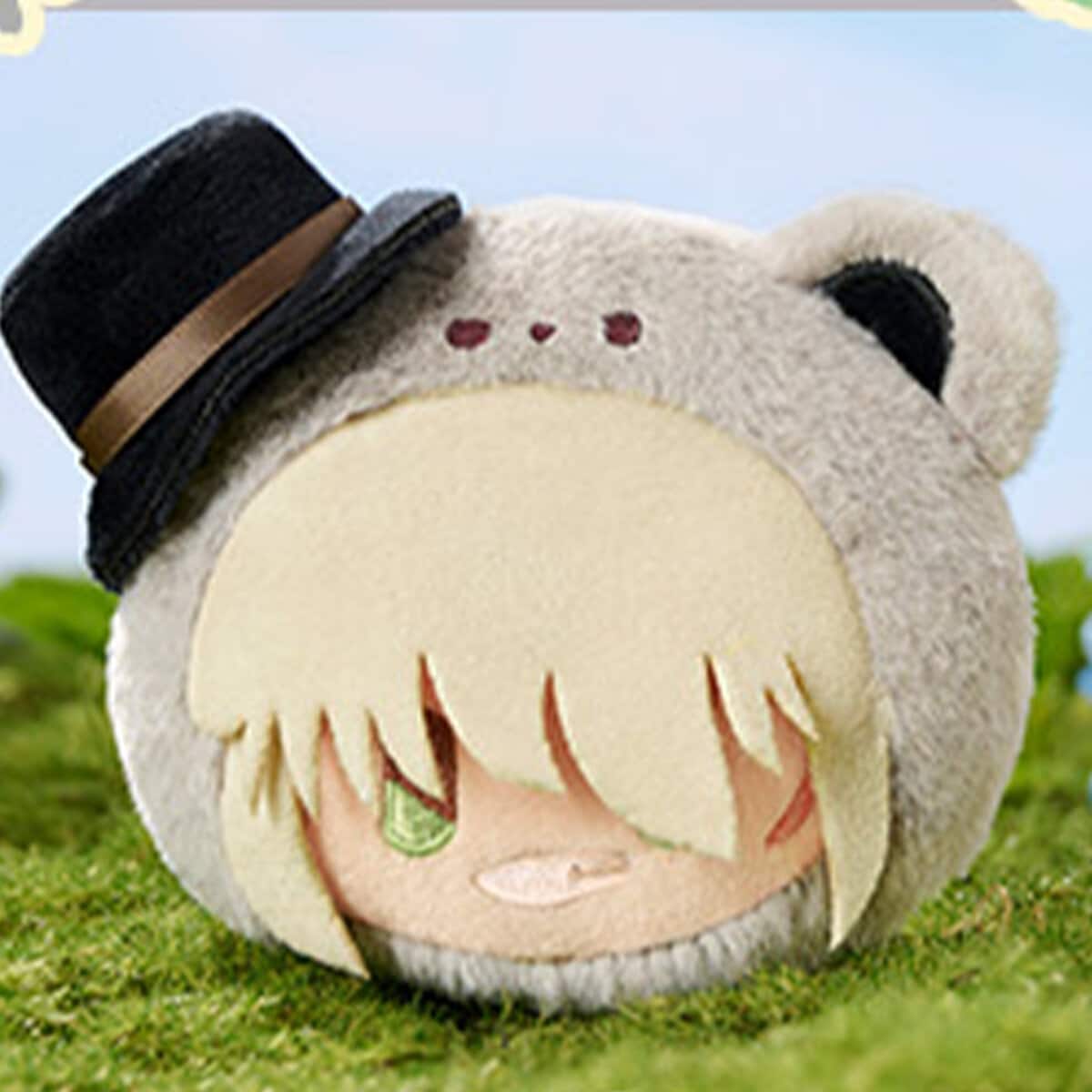 Detective Conan Plush Face Keychain Blind Box