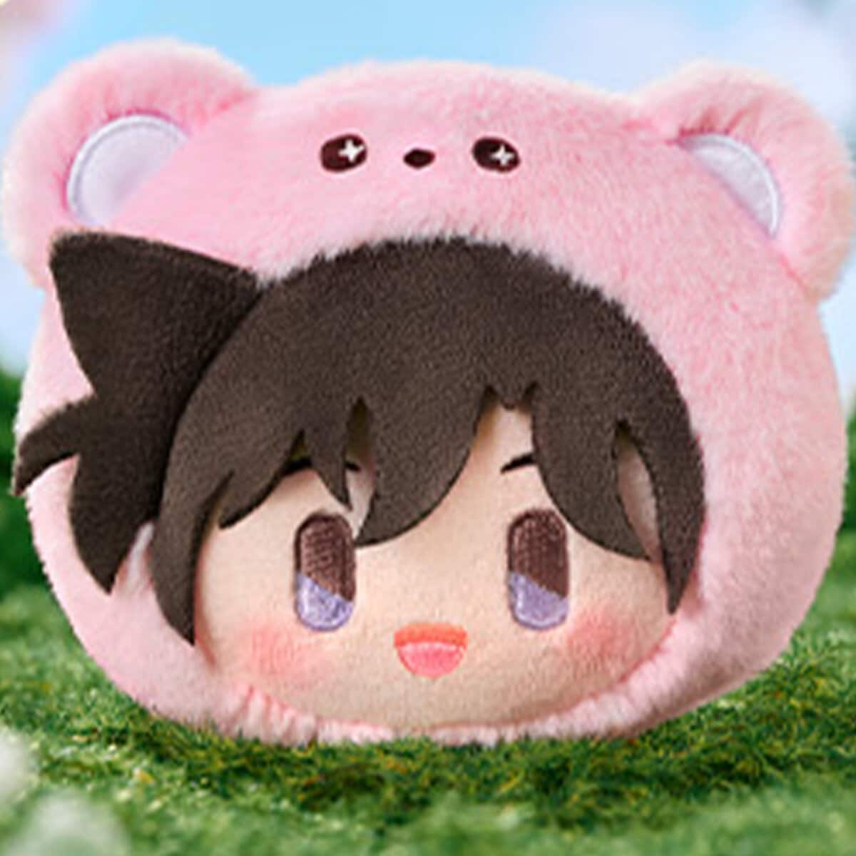 Detective Conan Plush Face Keychain Blind Box