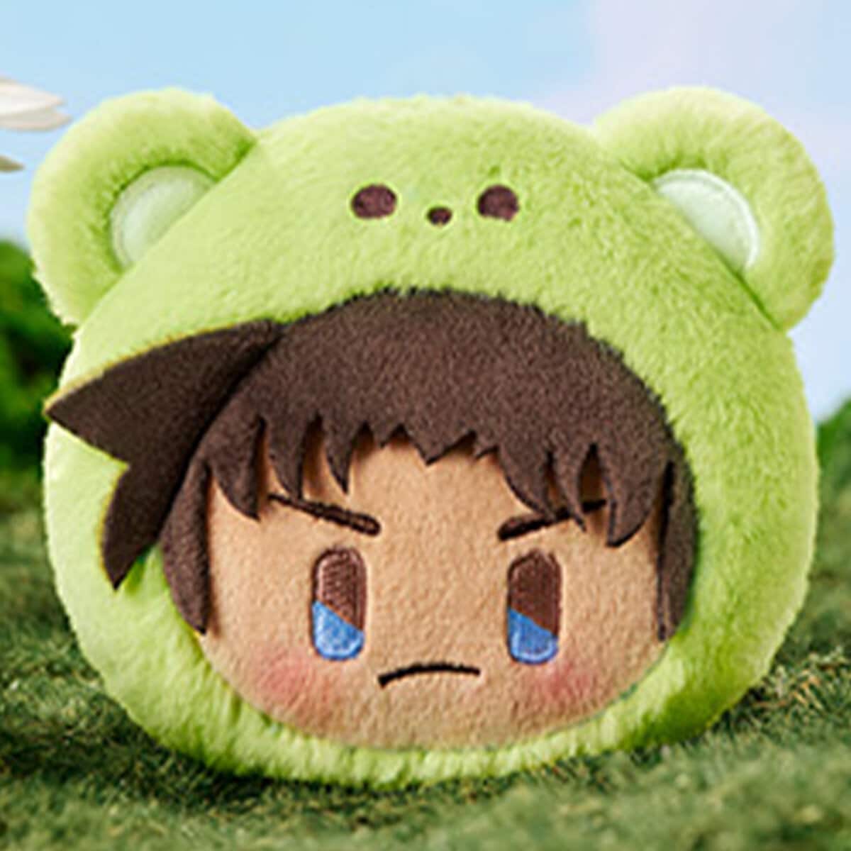 Detective Conan Plush Face Keychain Blind Box