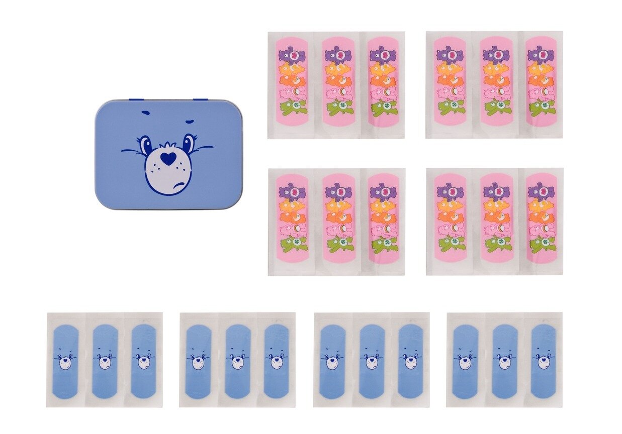 Care Bears-plåster, 24-pack i plåtask