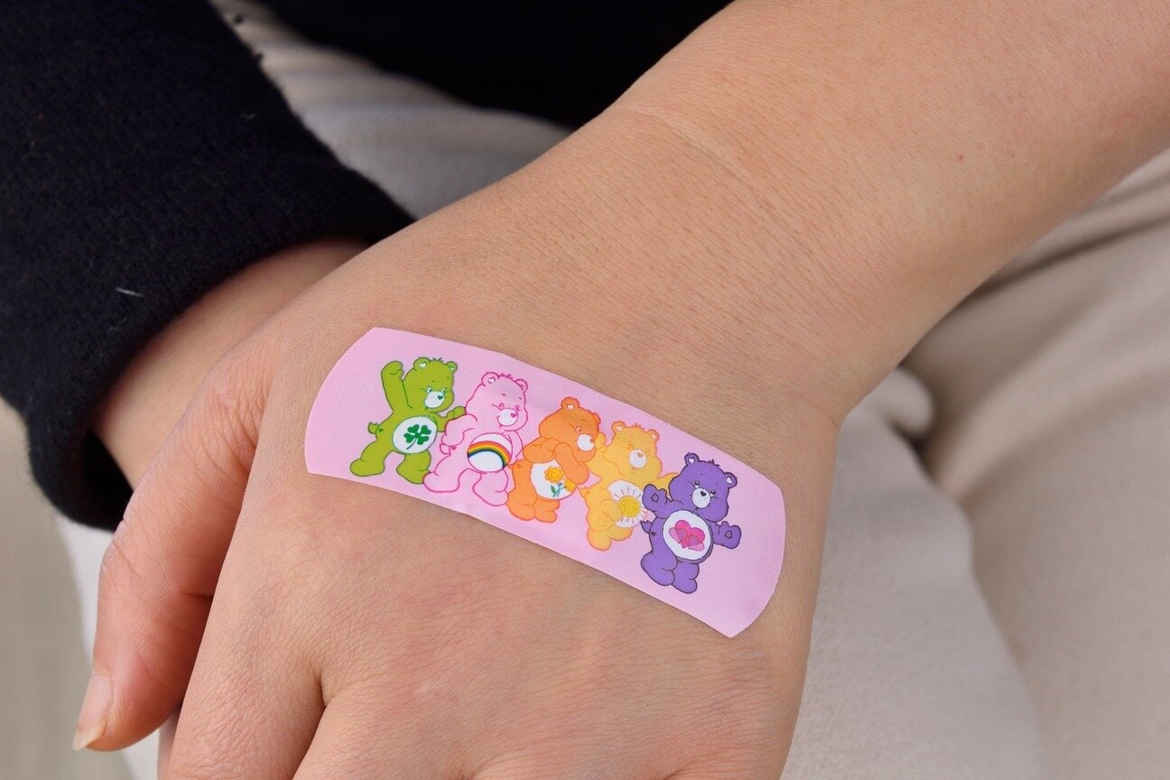 Care Bears-plåster, 24-pack i plåtask