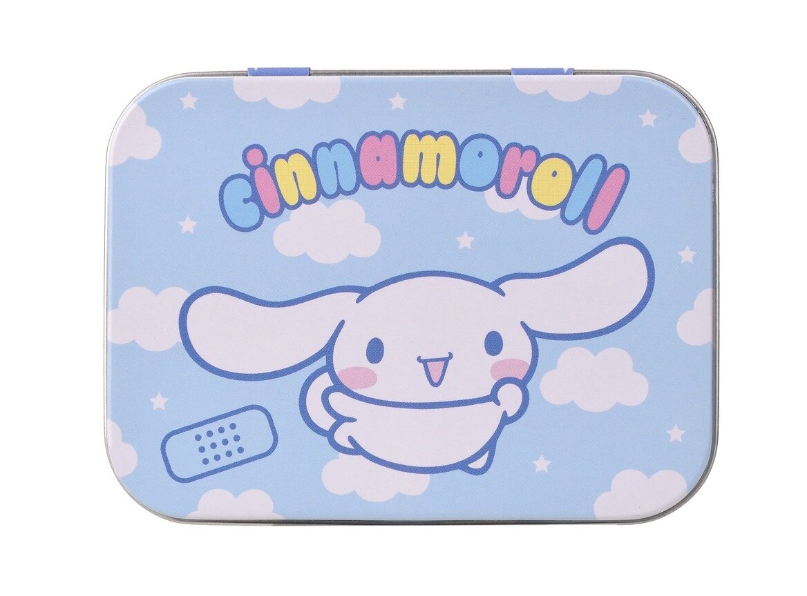 Cinnamoroll-plåster, 24-pack i plåtask
