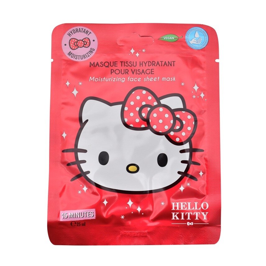 Hello Kitty moisturizing face sheet mask (9679)