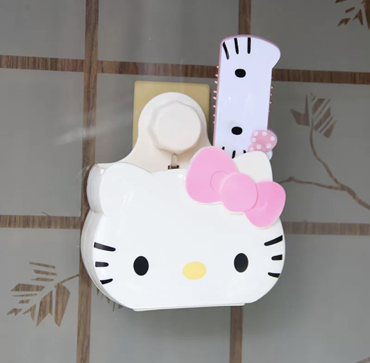 Hello Kitty självhäftande förvaring