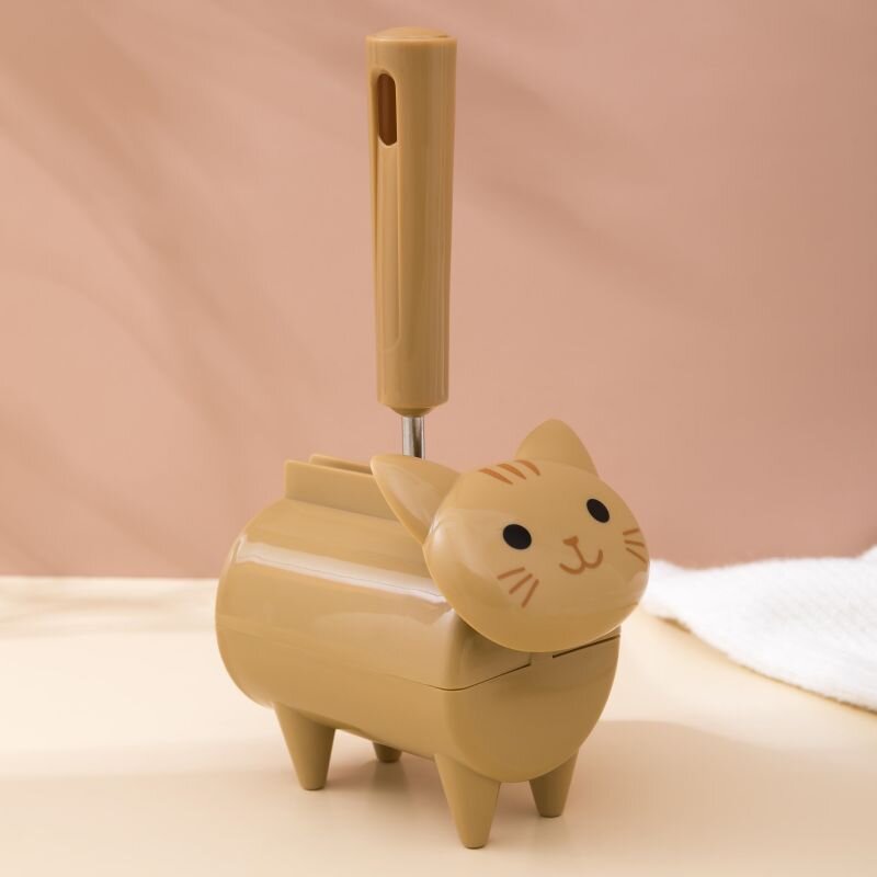 Gullig katt-rulle