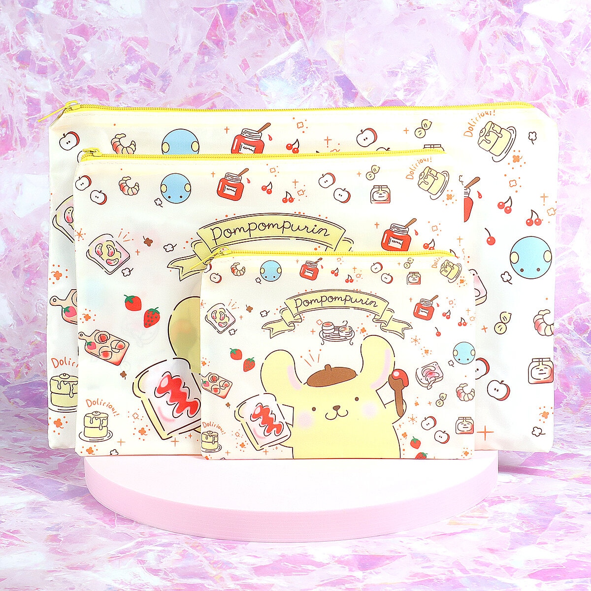 Necessär 3-pack - Pompompurin