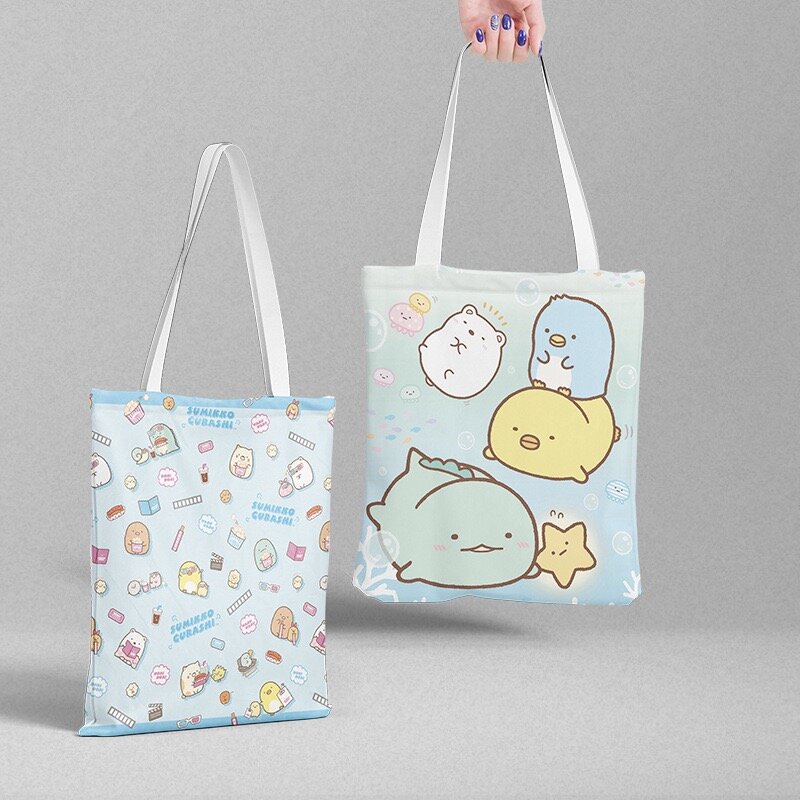 Tygväska - Blå med Sumikko Gurashi