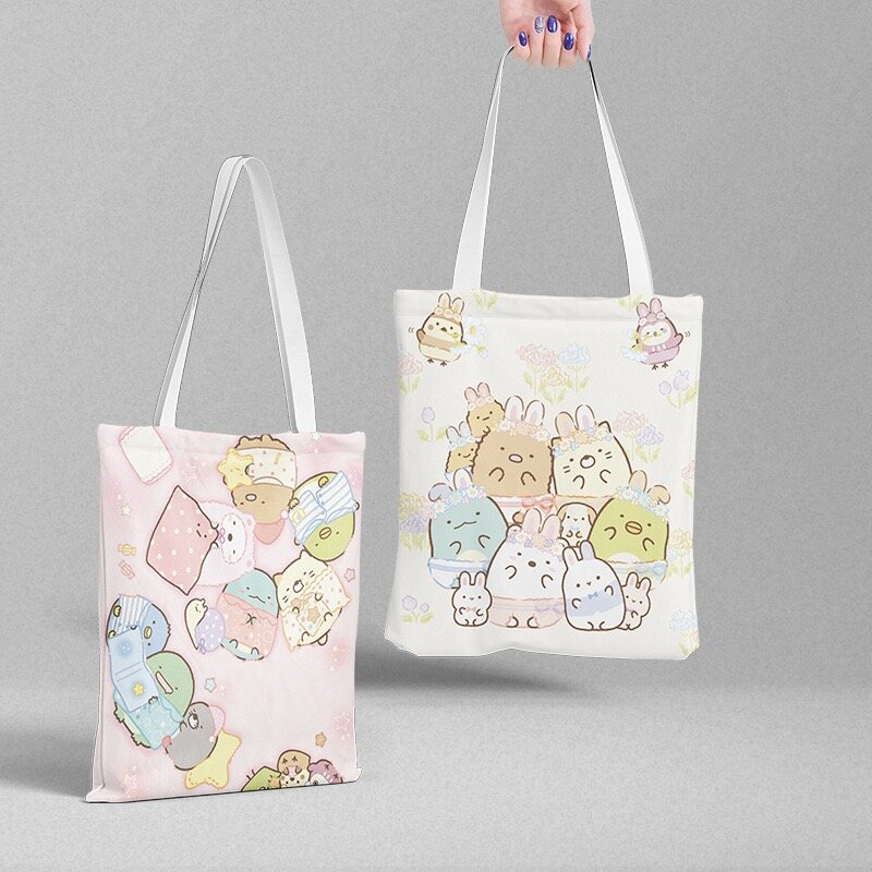 Tygväska - Rosa med Sumikko Gurashi 