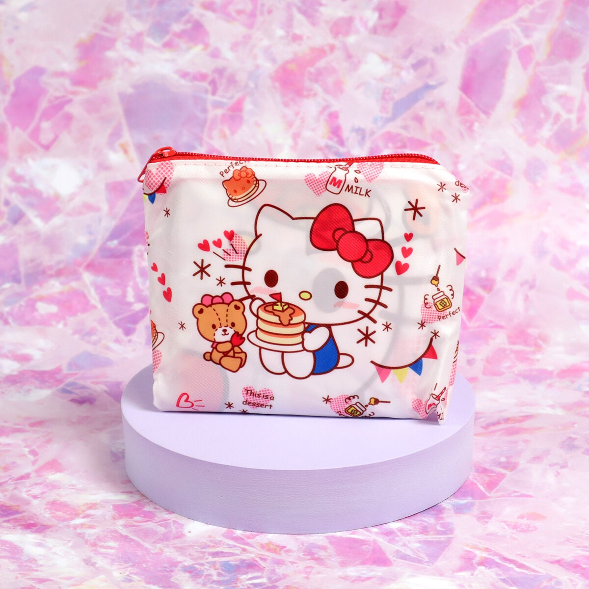 Ihopvikbar shoppingpåse - Hello Kitty