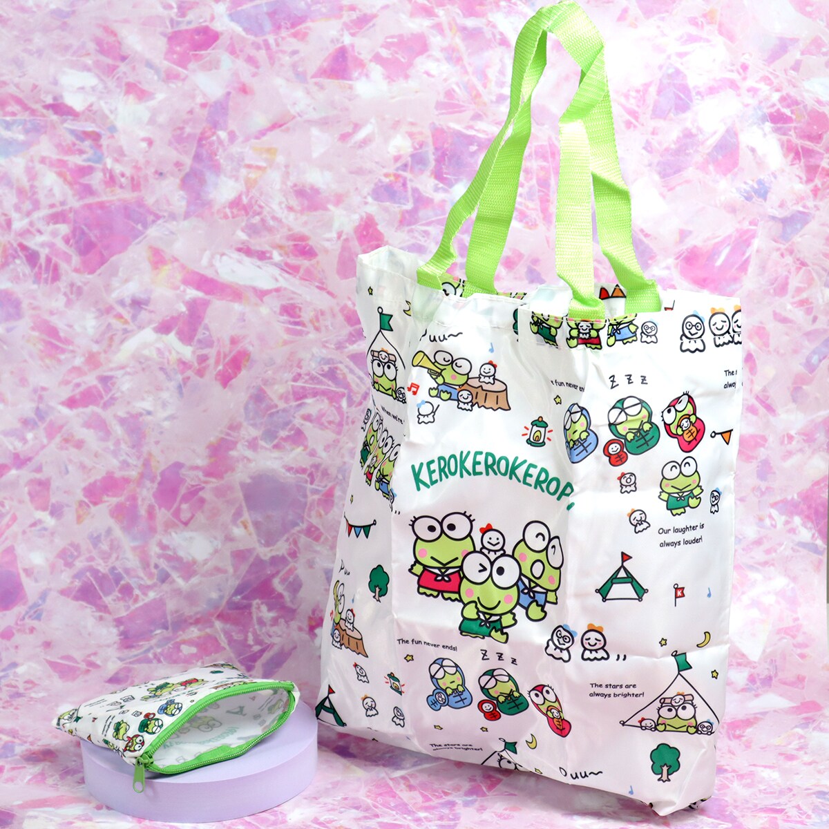 Ihopvikbar shoppingpåse - Keroppi