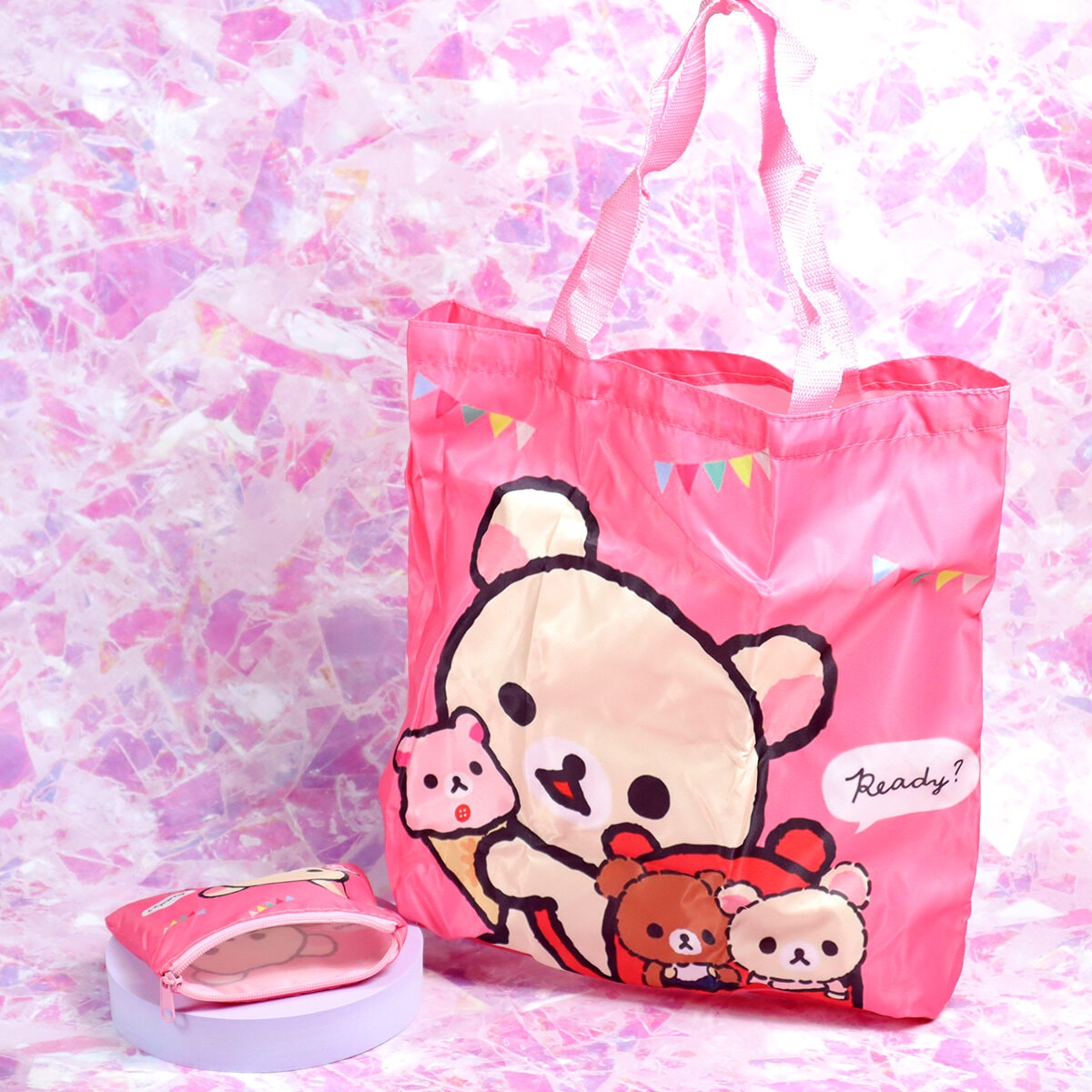 Ihopvikbar shoppingpåse - Korilakkuma