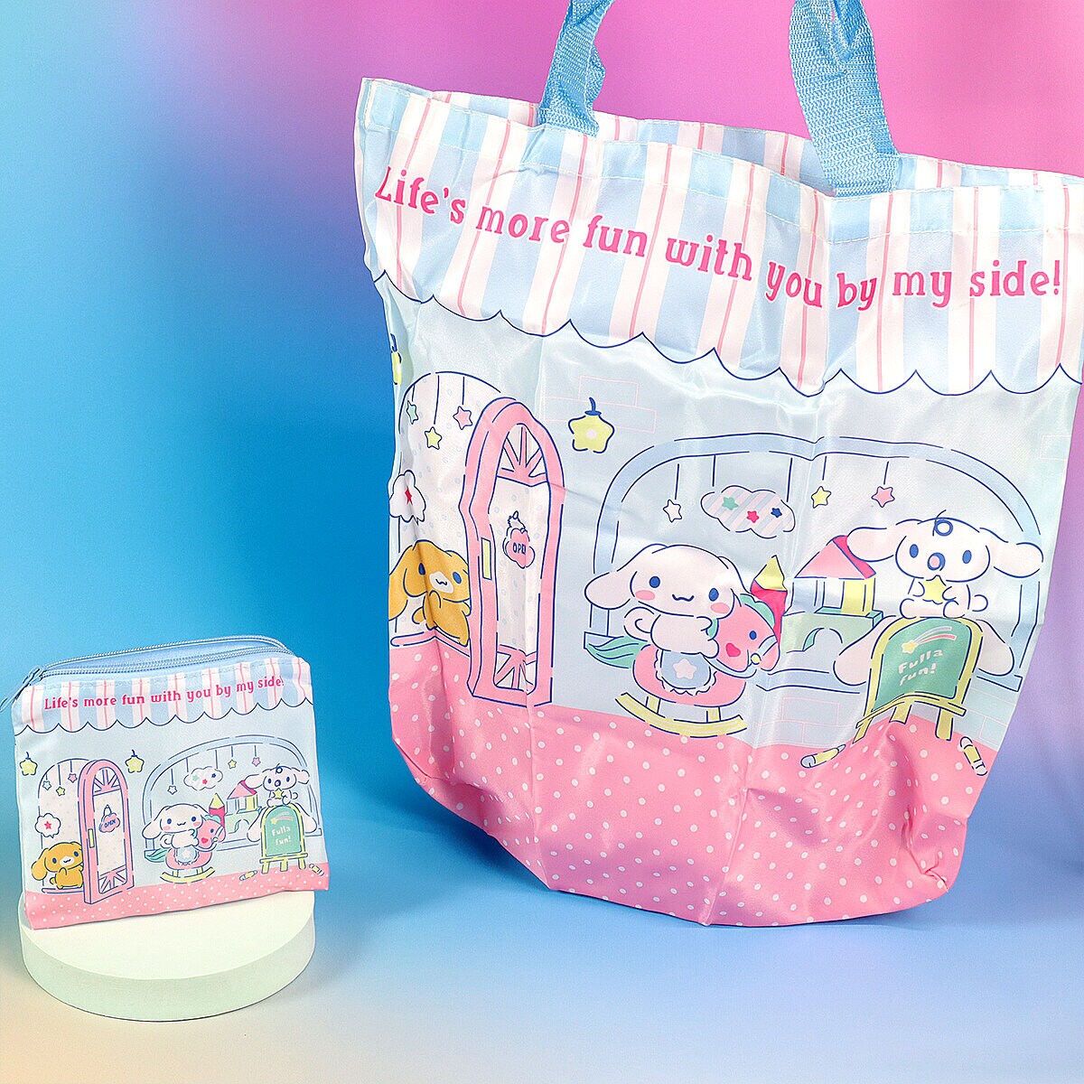 Ihopvikbar shoppingpåse - Cinnamoroll Store
