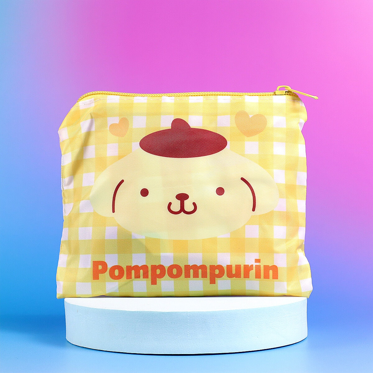 Ihopvikbar shoppingpåse - Pompompurin face