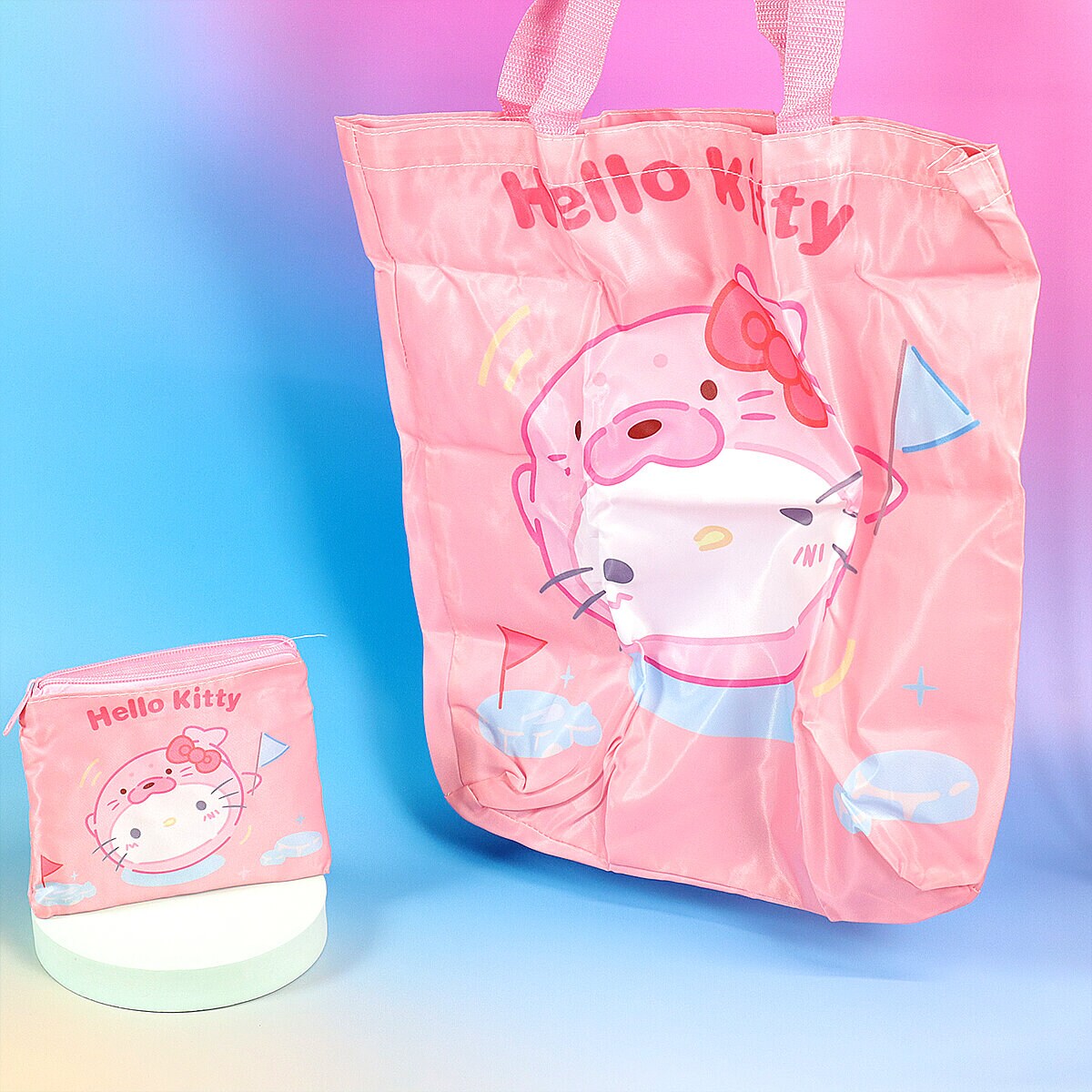 Ihopvikbar shoppingpåse - Hello Kitty-säl