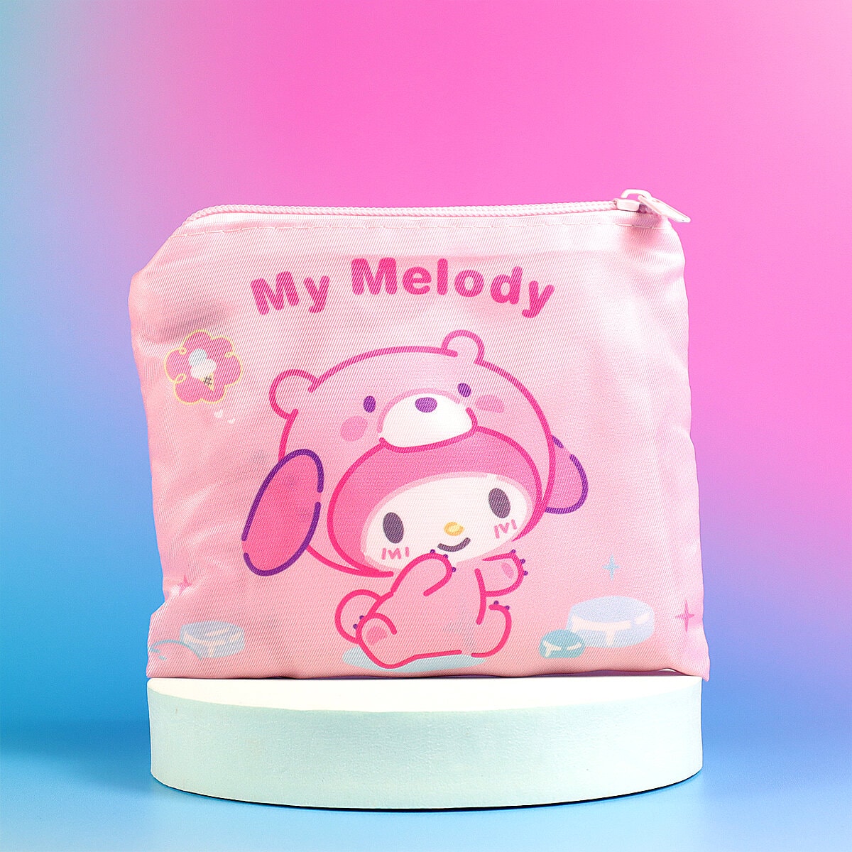 Ihopvikbar shoppingpåse - My Melody-björn
