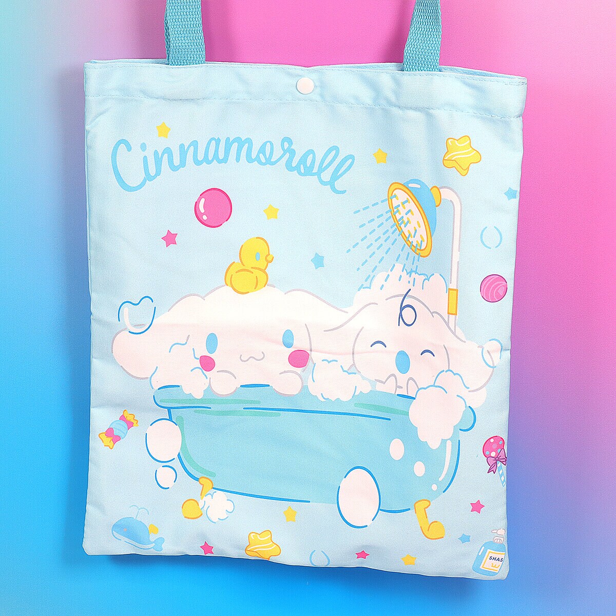 Shoppingpåse - Cinnamoroll bath time