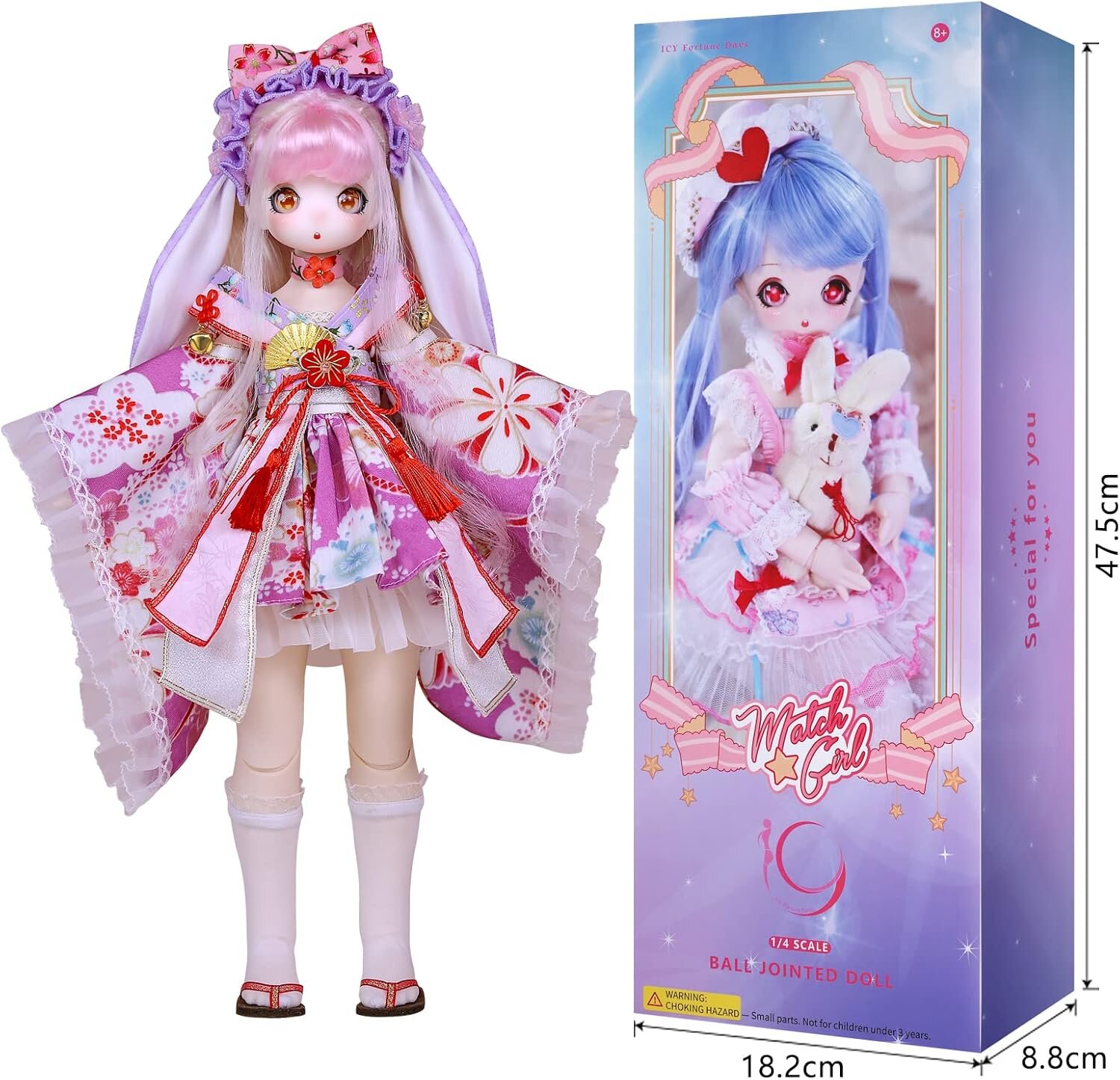 Match girl 1/4 - Hime kimono