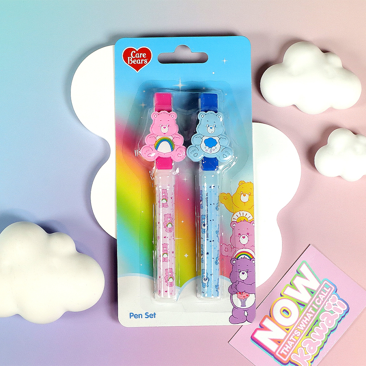 2-pack bläckpennor  - Care Bears
