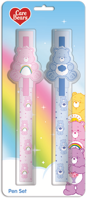 2-pack bläckpennor  - Care Bears