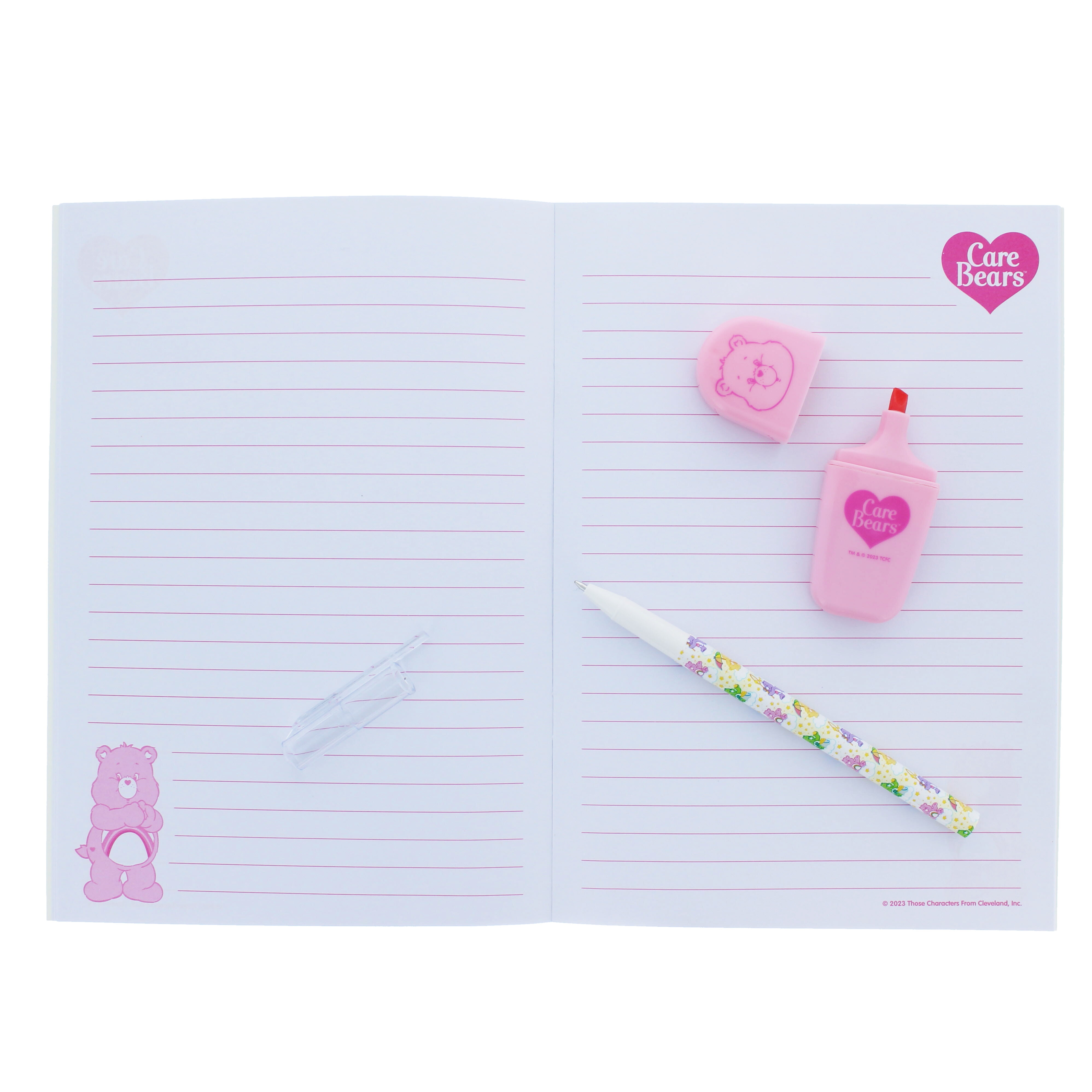 Stationery set - Care Bears