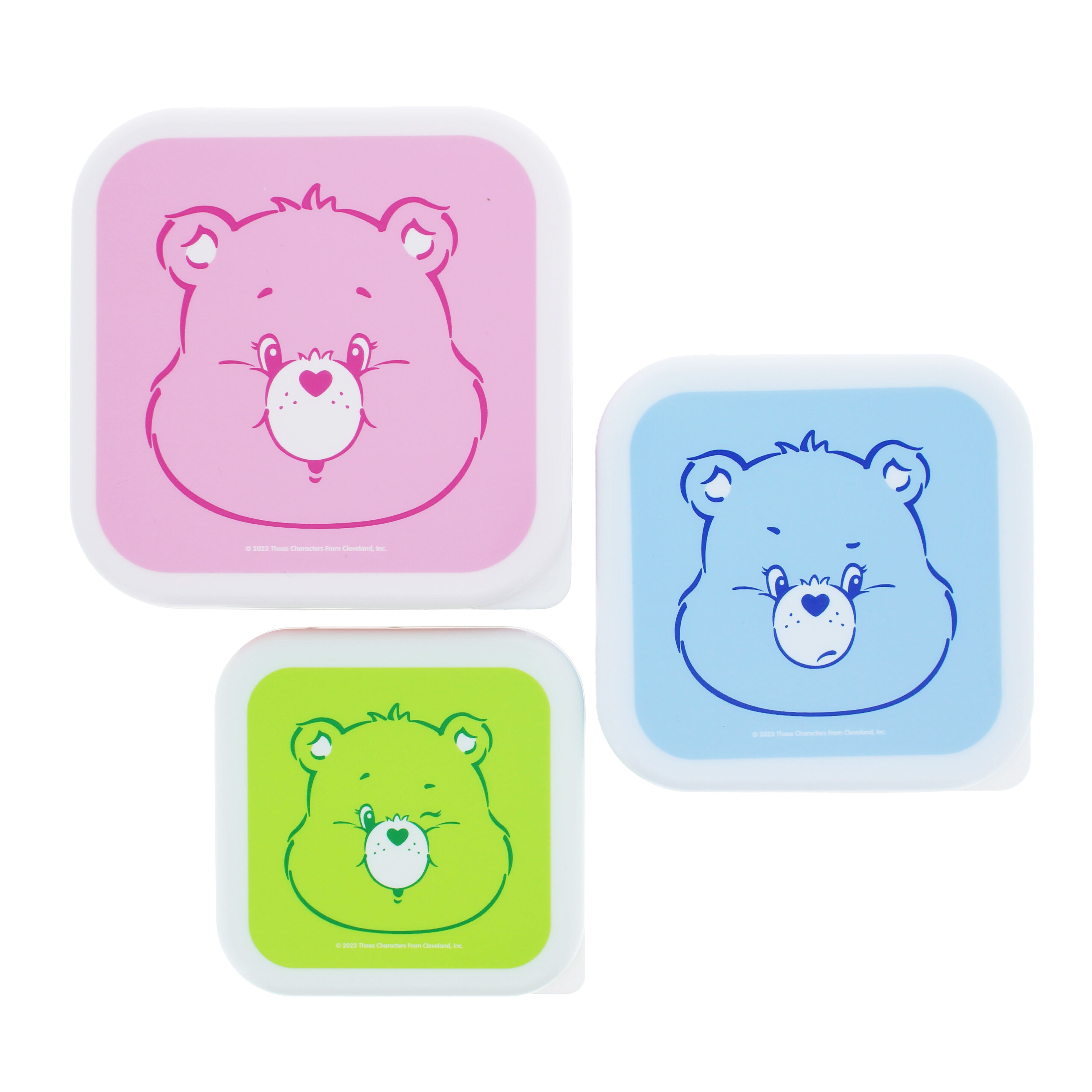 3-pack matlådor - Care Bears