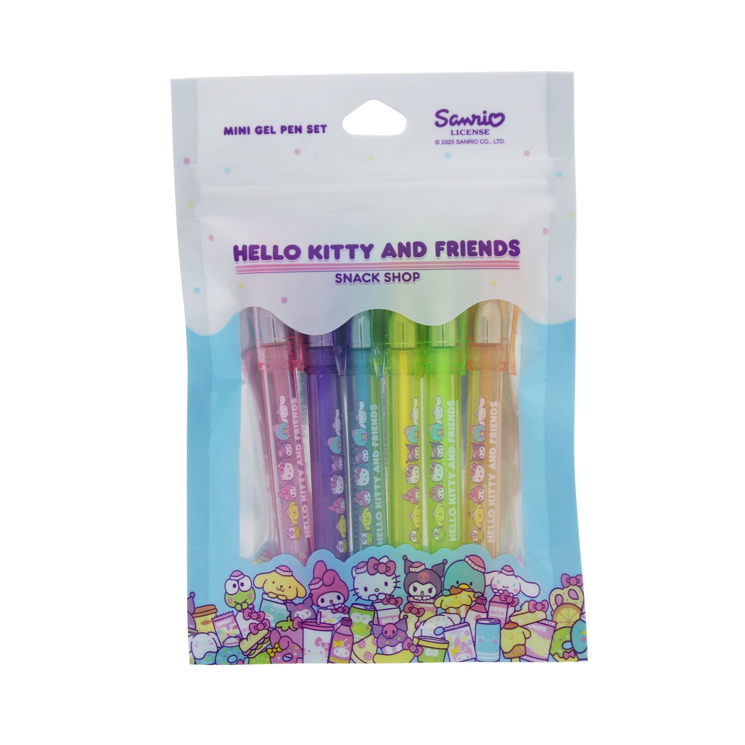 HK Snack Shop Gel Pen Set