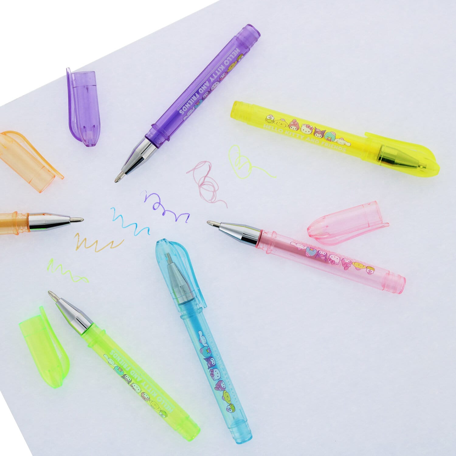 HK Snack Shop Gel Pen Set