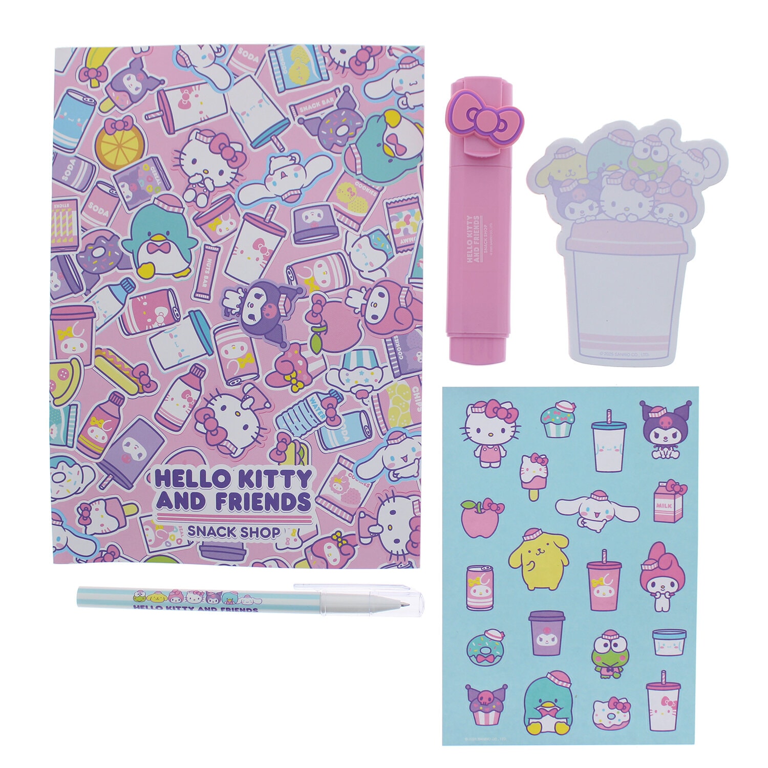 HK Snack Shop Stationery Set