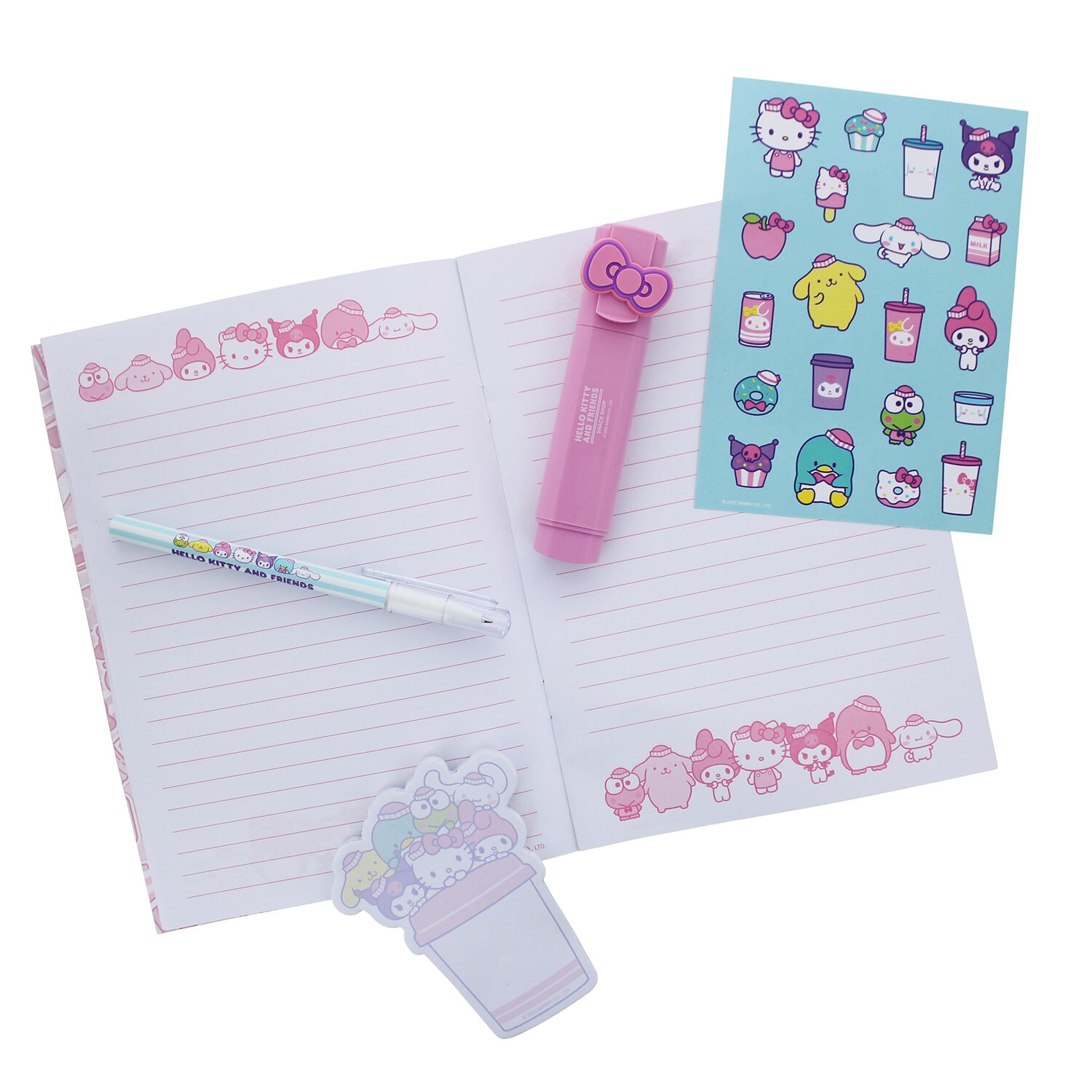 HK Snack Shop Stationery Set