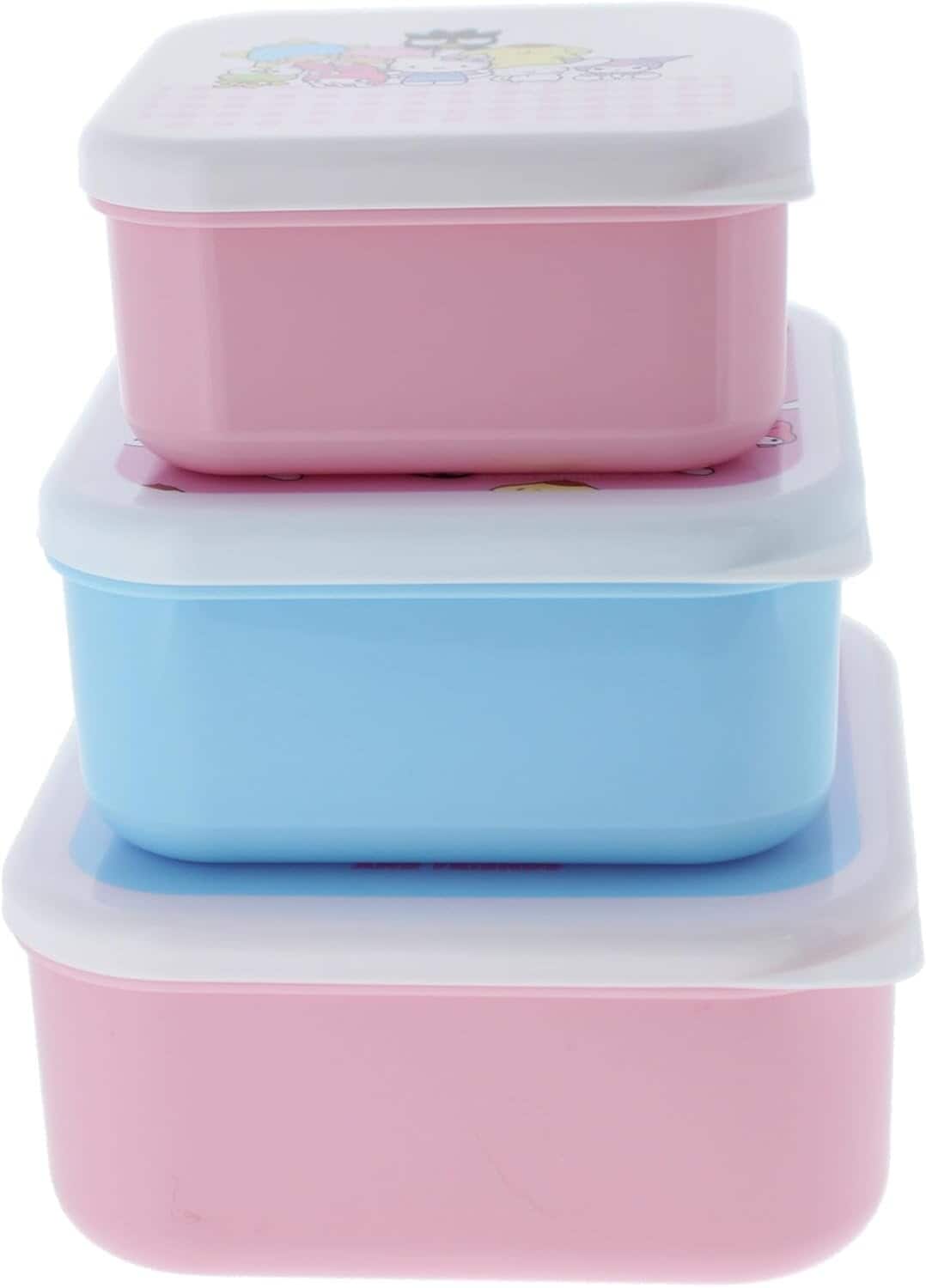 3-pack Hello Kitty & Friends lunchlådor