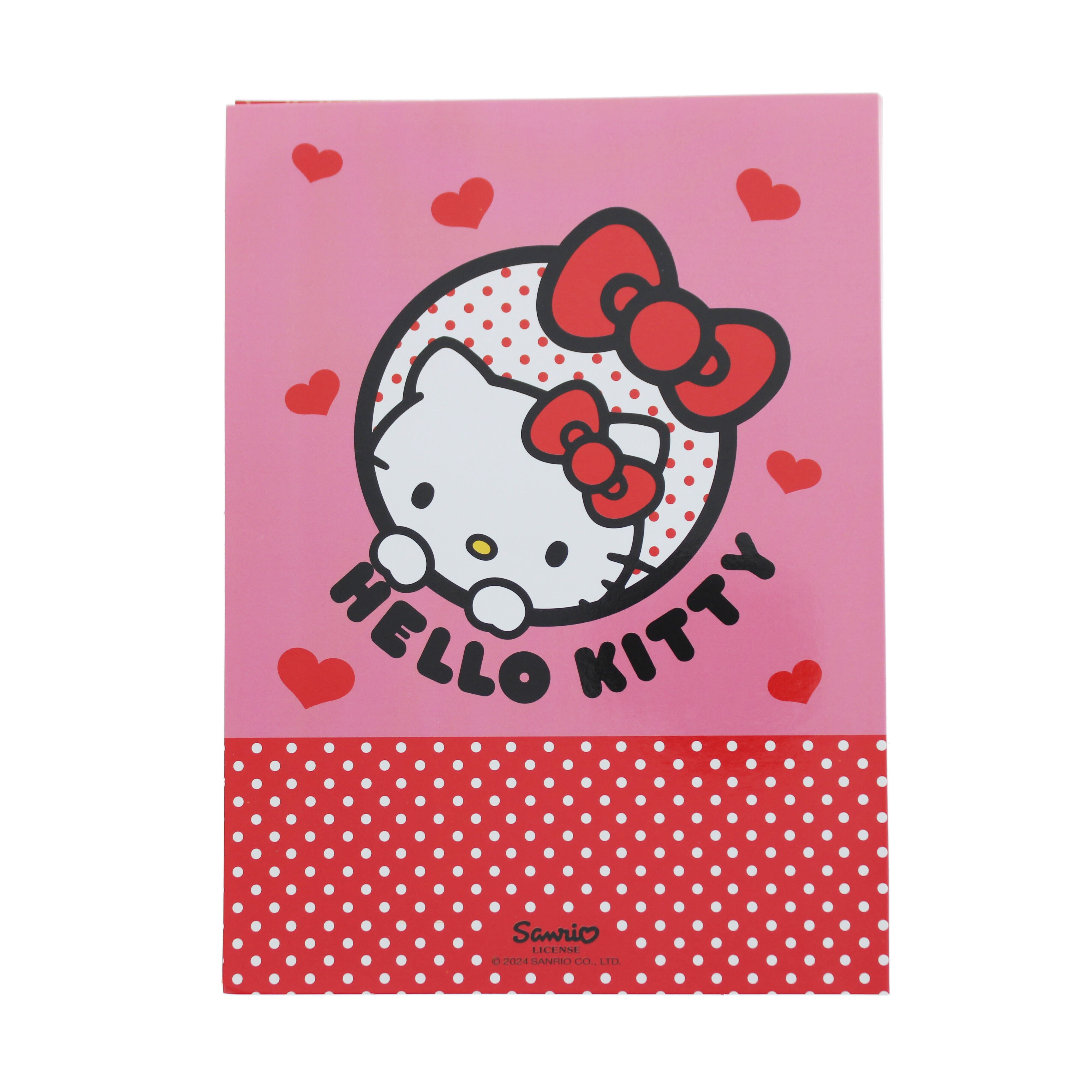 Sticky notes i fodral, Hello Kitty Hearts & Bows