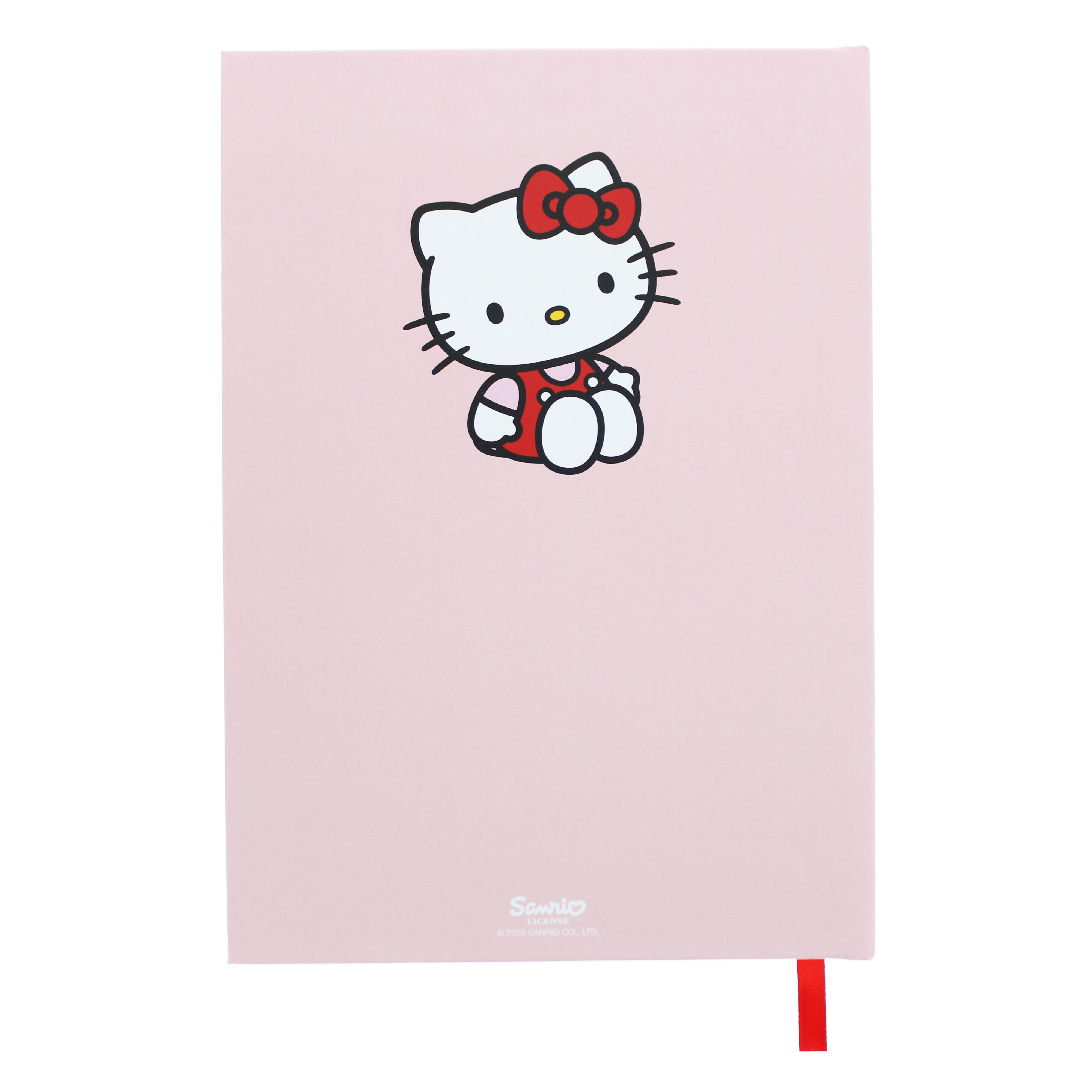 Anteckningsbok A5 med mjukt tryck, Hello Kitty Pretty In Pink