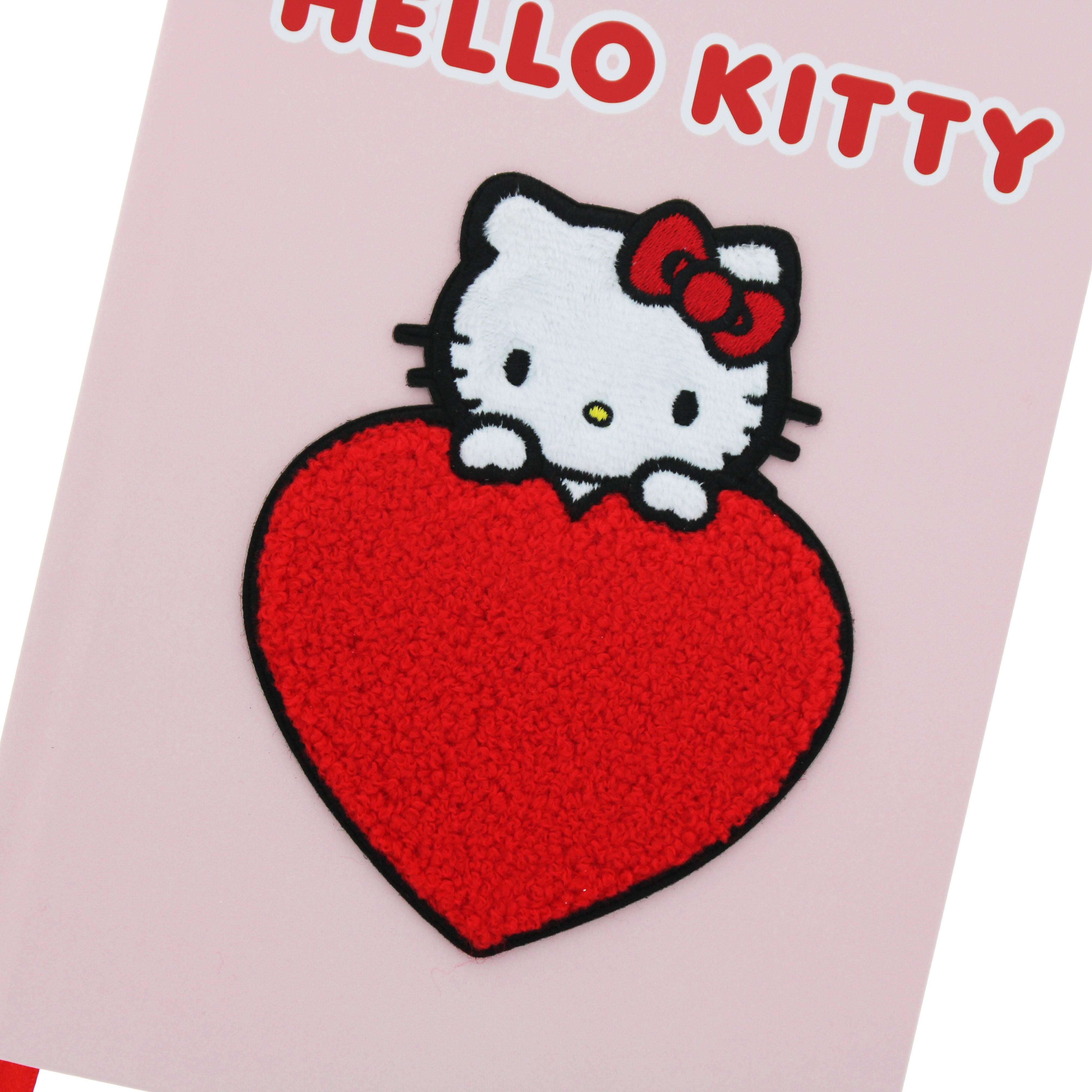 Anteckningsbok A5 med mjukt tryck, Hello Kitty Pretty In Pink