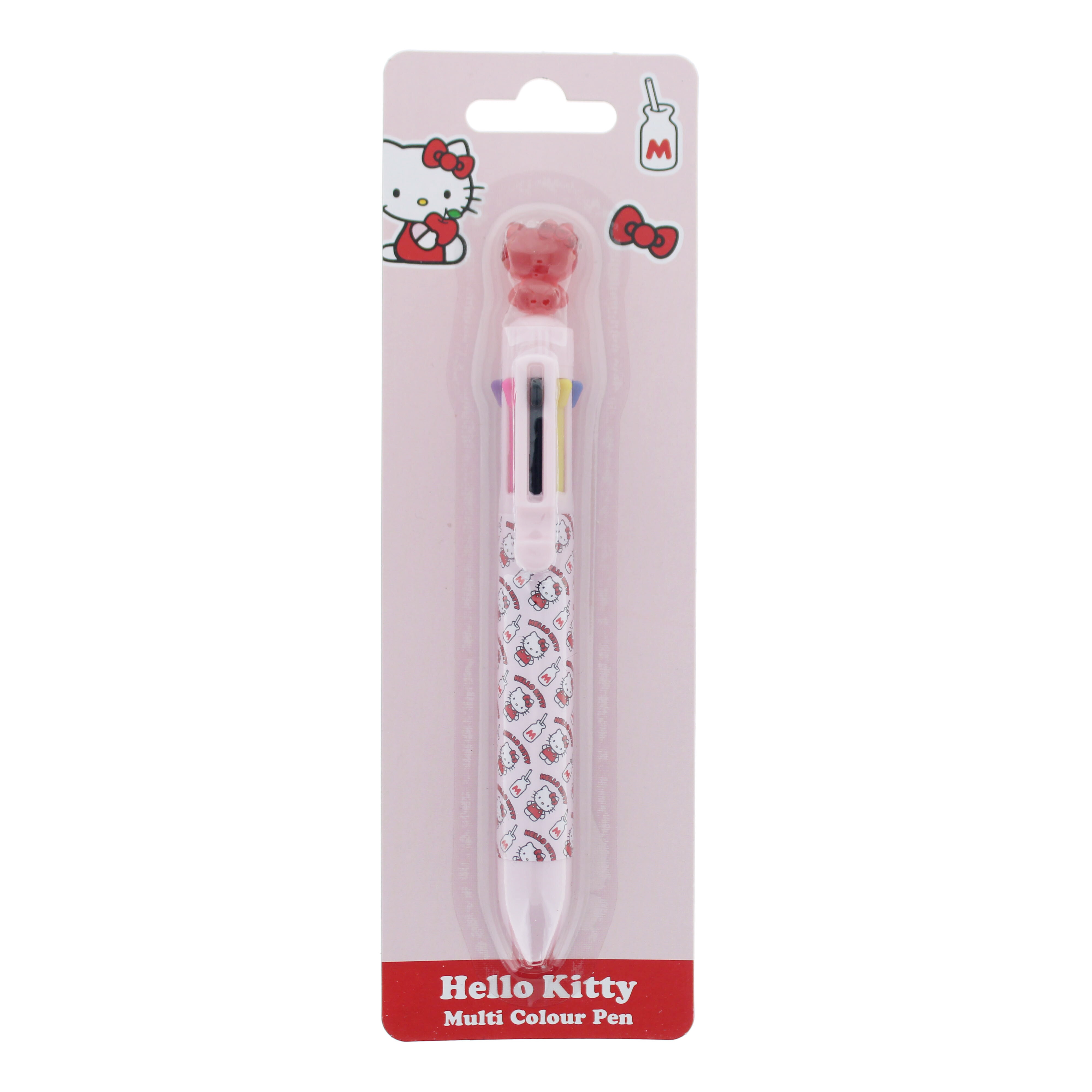 Flerfärgspenna med 8 färger, Hello Kitty Pretty In Pink