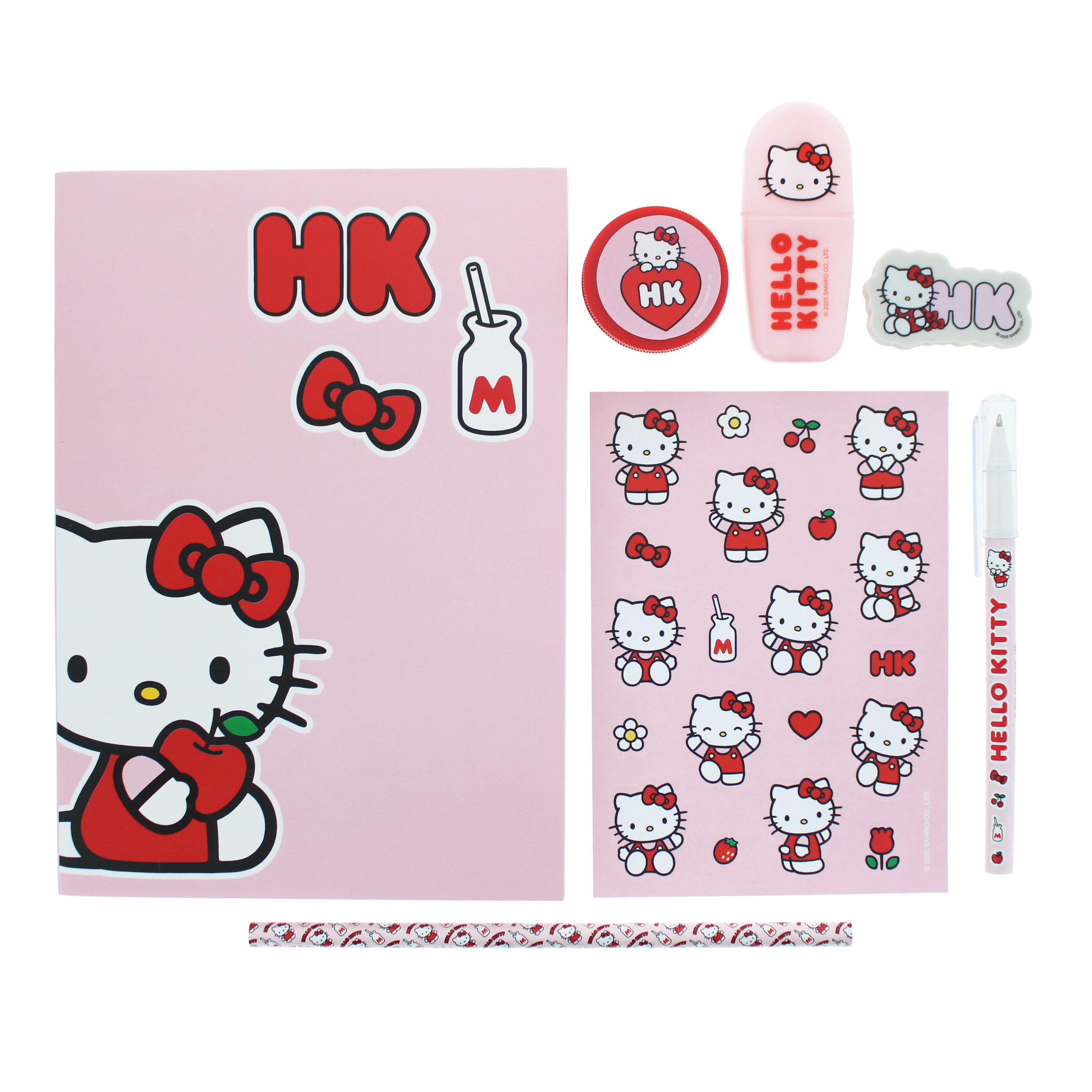 Super Stationery Set, Hello Kitty Pretty In Pink