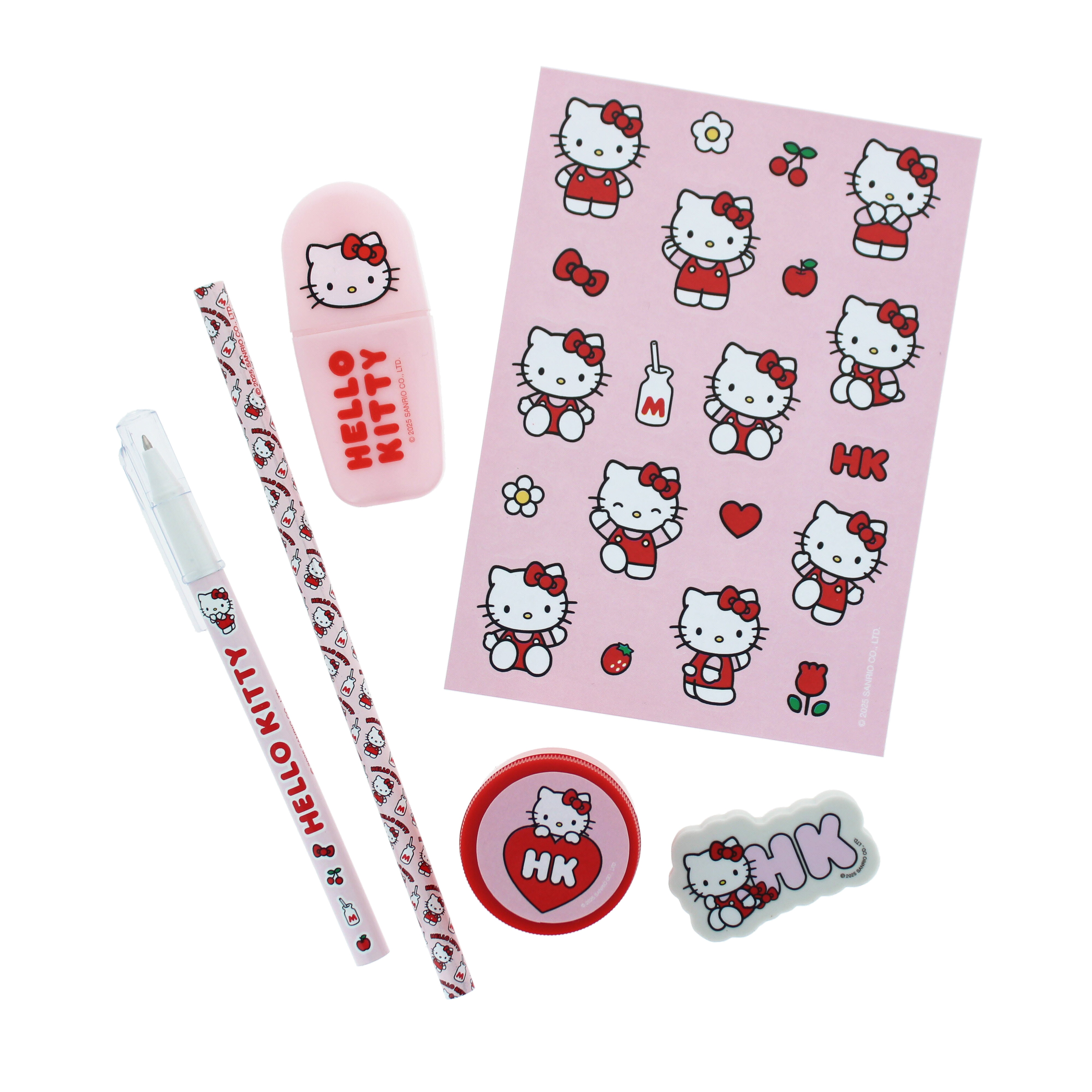 Super Stationery Set, Hello Kitty Pretty In Pink